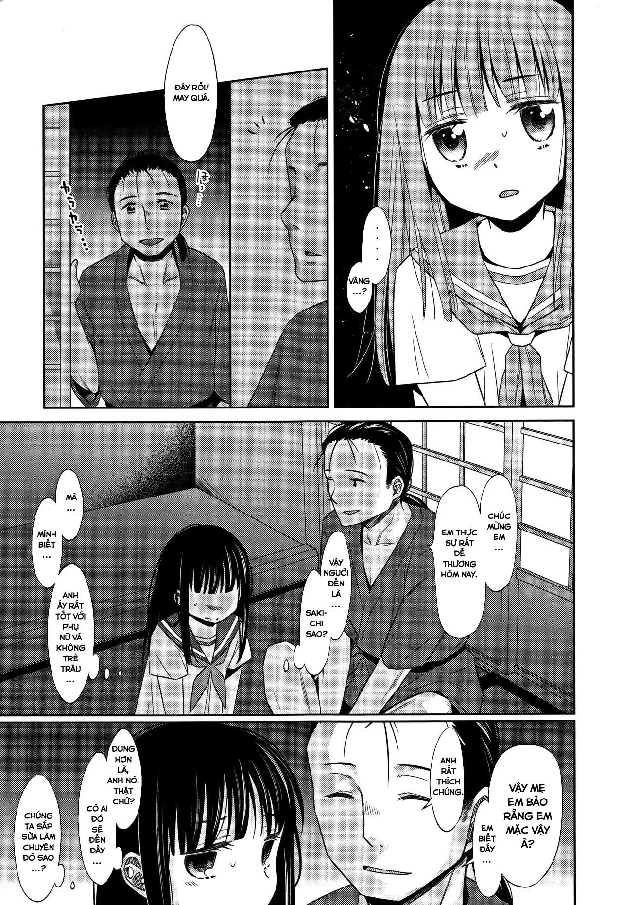 HentaiVN.net - Ảnh 9 - Heisei JC in Meiji Yobaimura - Chap 1