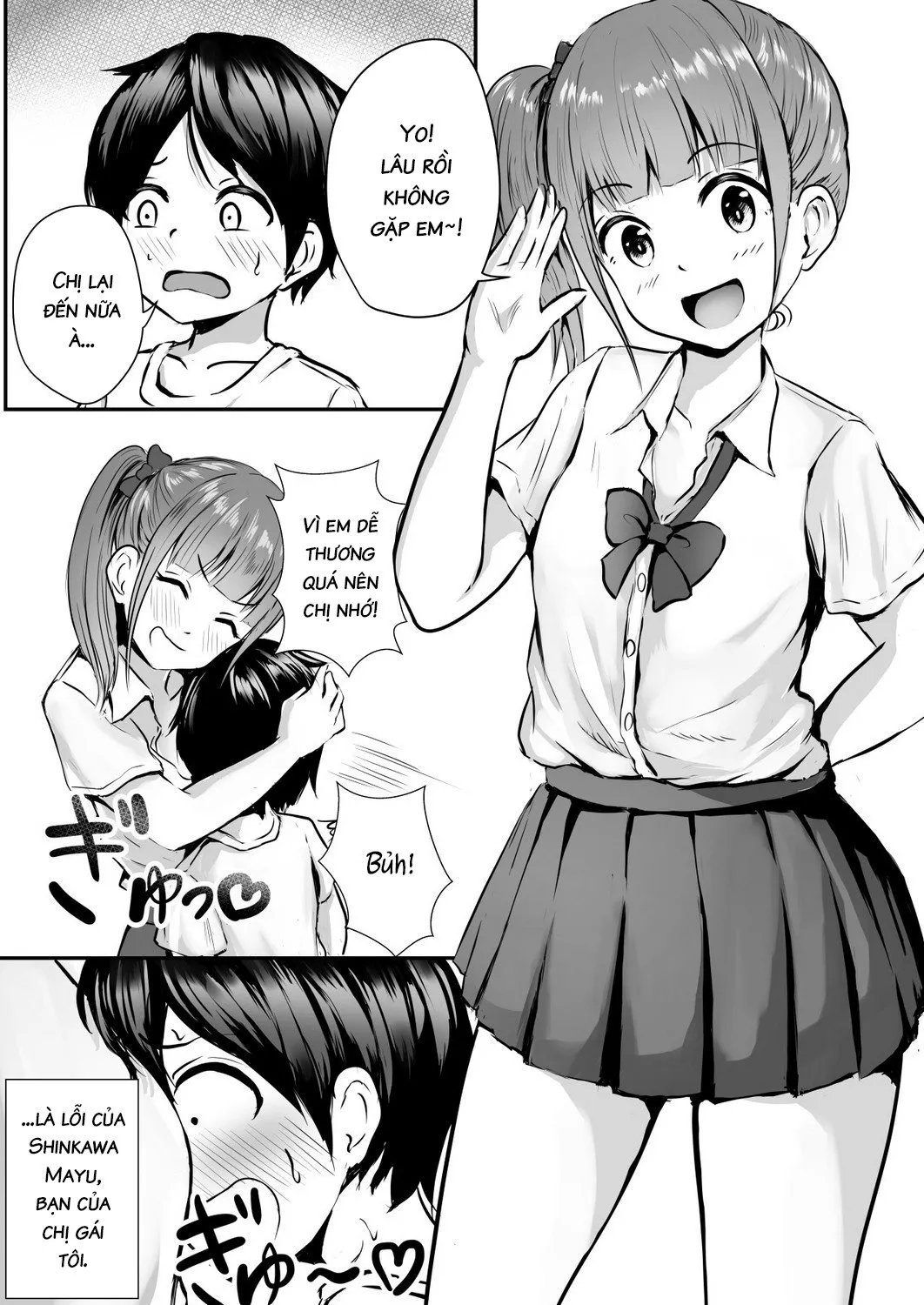 HentaiVN.net - Ảnh 3 - Getting Lewd With My Sister's Best Friend [Ane no Shinyuu to Ikaseai] - Oneshot