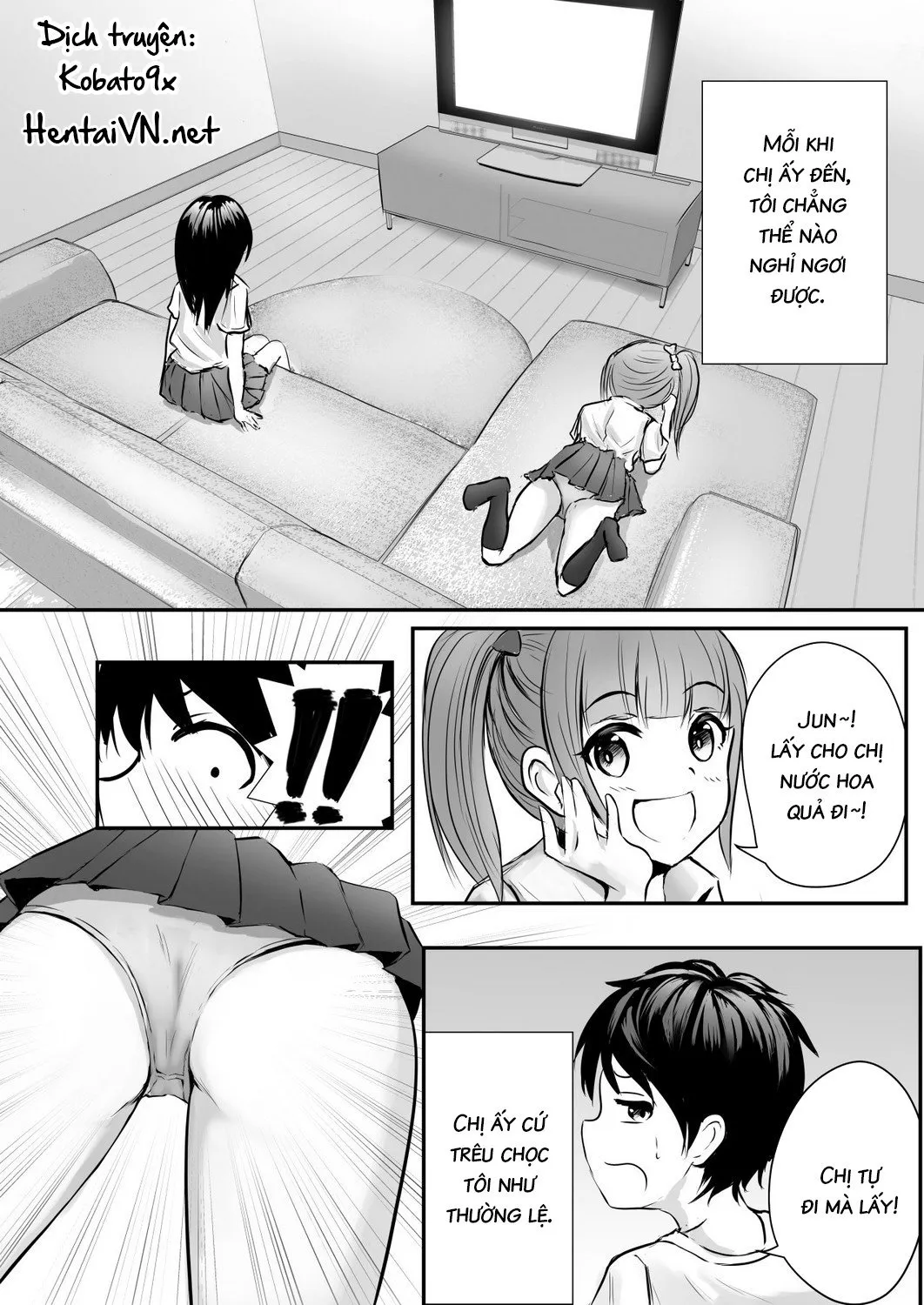 HentaiVN.net - Ảnh 4 - Getting Lewd With My Sister's Best Friend [Ane no Shinyuu to Ikaseai] - Oneshot
