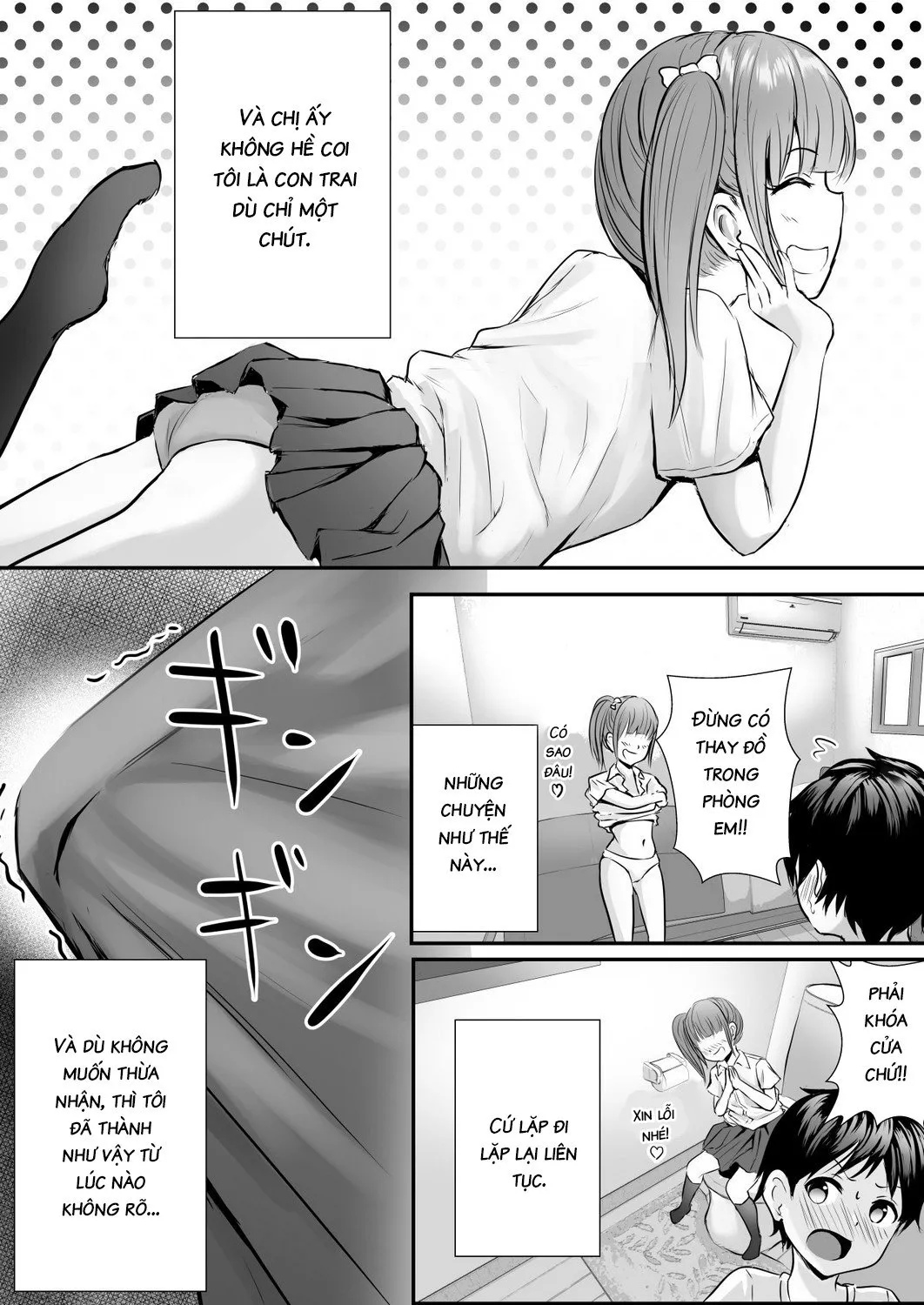 HentaiVN.net - Ảnh 5 - Getting Lewd With My Sister's Best Friend [Ane no Shinyuu to Ikaseai] - Oneshot