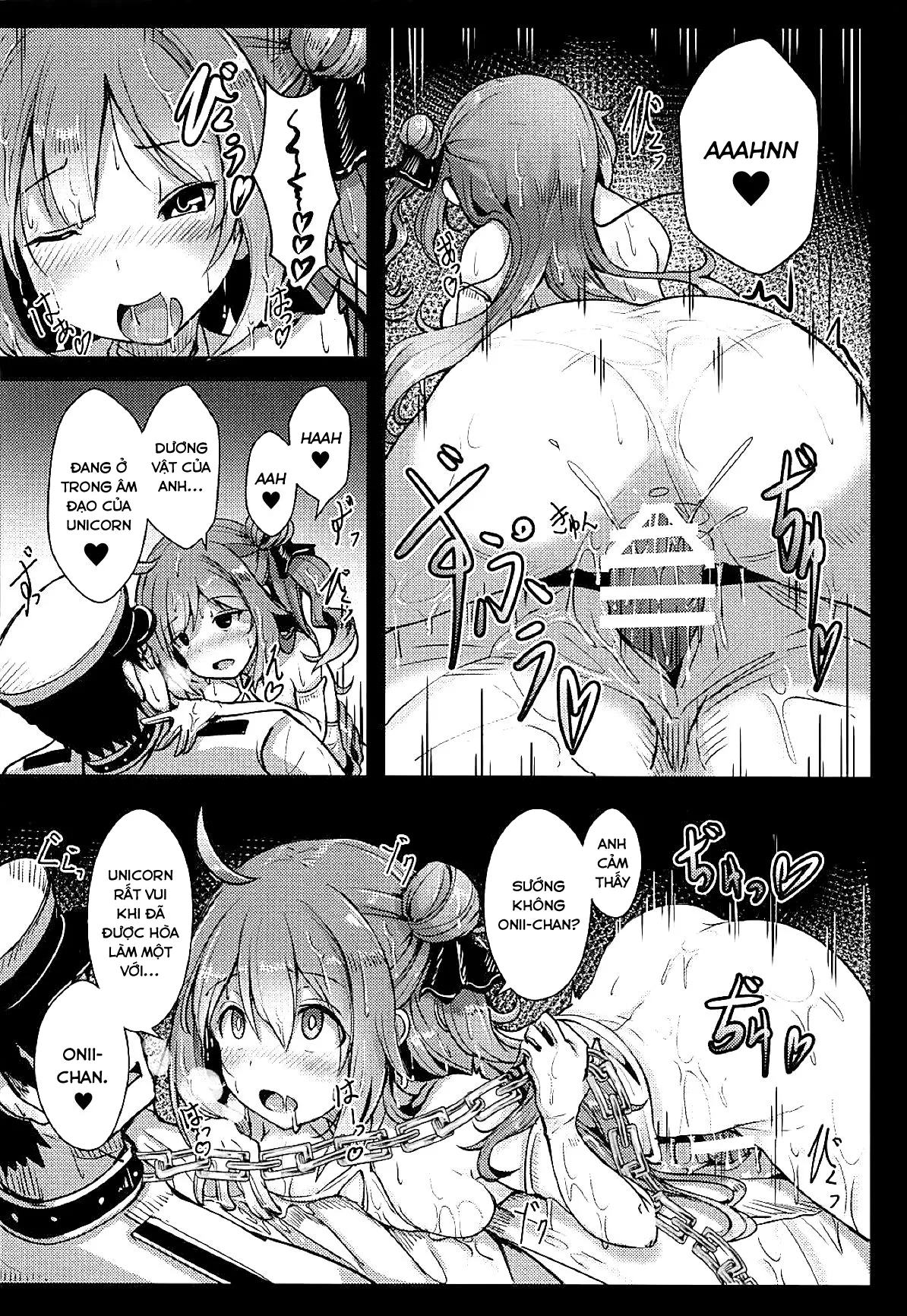HentaiVN.net - Ảnh 9 - Together with Unicorn (Azur Lane) [Unicorn to Issho] - Oneshot