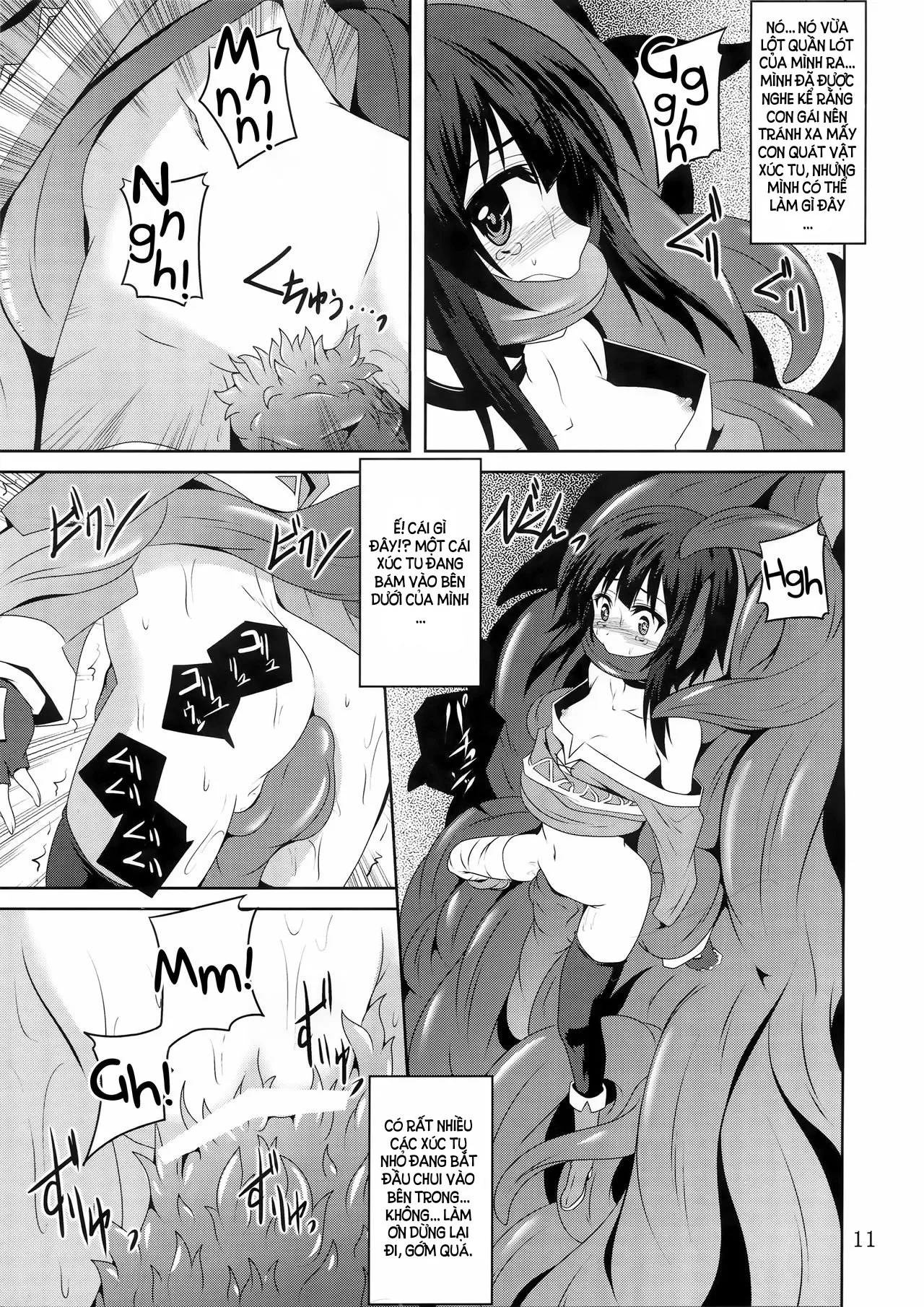 HentaiVN.net - Ảnh 10 - Megumin và quái vật xúc tu đáng sợ!!! [Megumin to Shokushu ni Syukufuku o! | Blessing upon Megumin and the Tentacles! (Kono Subarashii Sekai ni Syukufuku o!)] - Oneshot