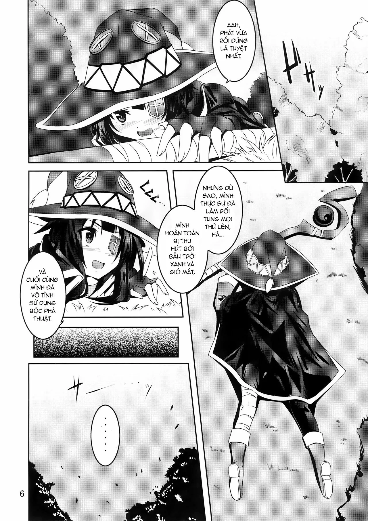 HentaiVN.net - Ảnh 5 - Megumin và quái vật xúc tu đáng sợ!!! [Megumin to Shokushu ni Syukufuku o! | Blessing upon Megumin and the Tentacles! (Kono Subarashii Sekai ni Syukufuku o!)] - Oneshot