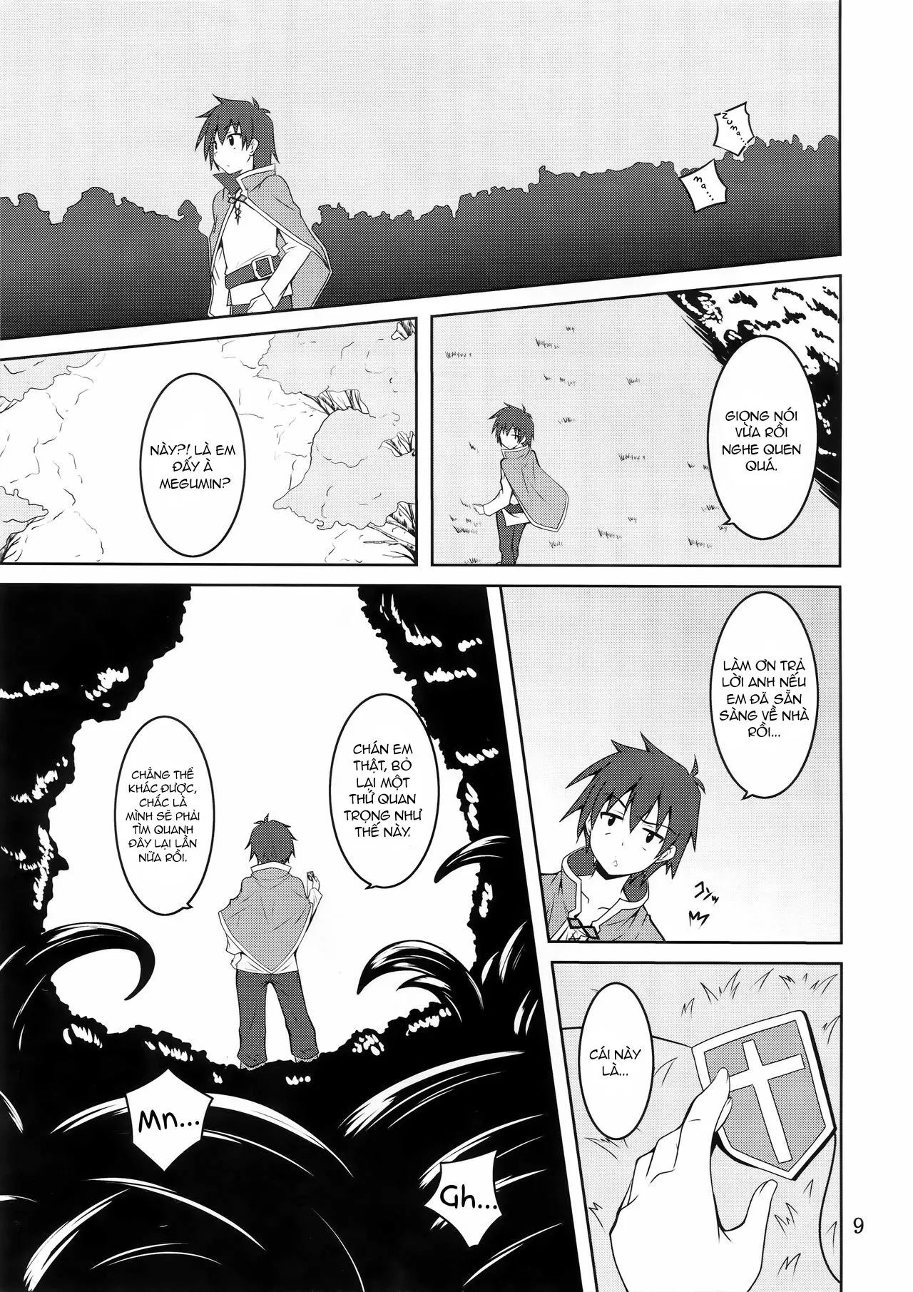 HentaiVN.net - Ảnh 8 - Megumin và quái vật xúc tu đáng sợ!!! [Megumin to Shokushu ni Syukufuku o! | Blessing upon Megumin and the Tentacles! (Kono Subarashii Sekai ni Syukufuku o!)] - Oneshot