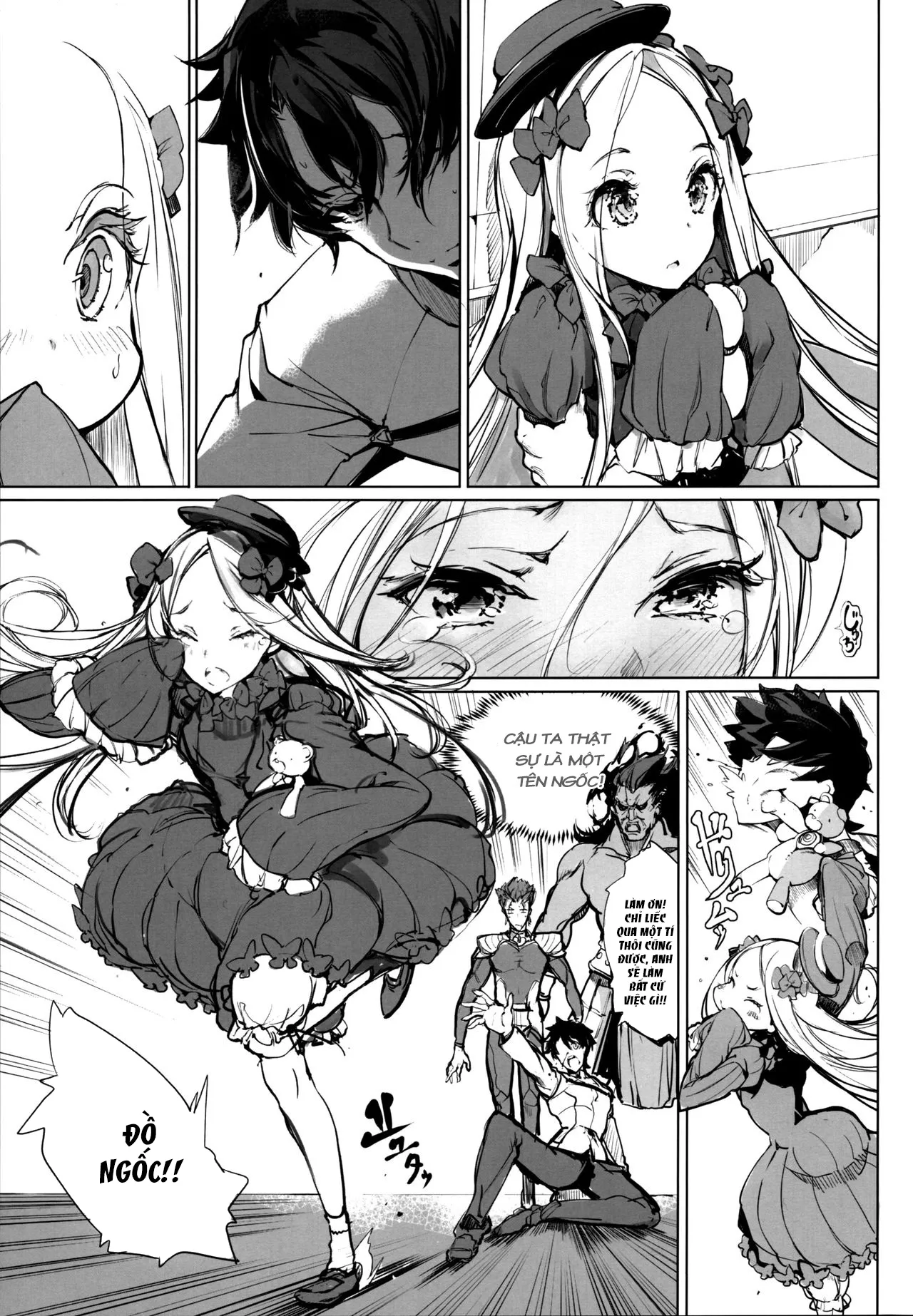 HentaiVN.net - Ảnh 9 - Sen no Ko o Haramu Mori no Shoujo (Fate Grand Order) [The girl of the woods with a thousand young] - Oneshot