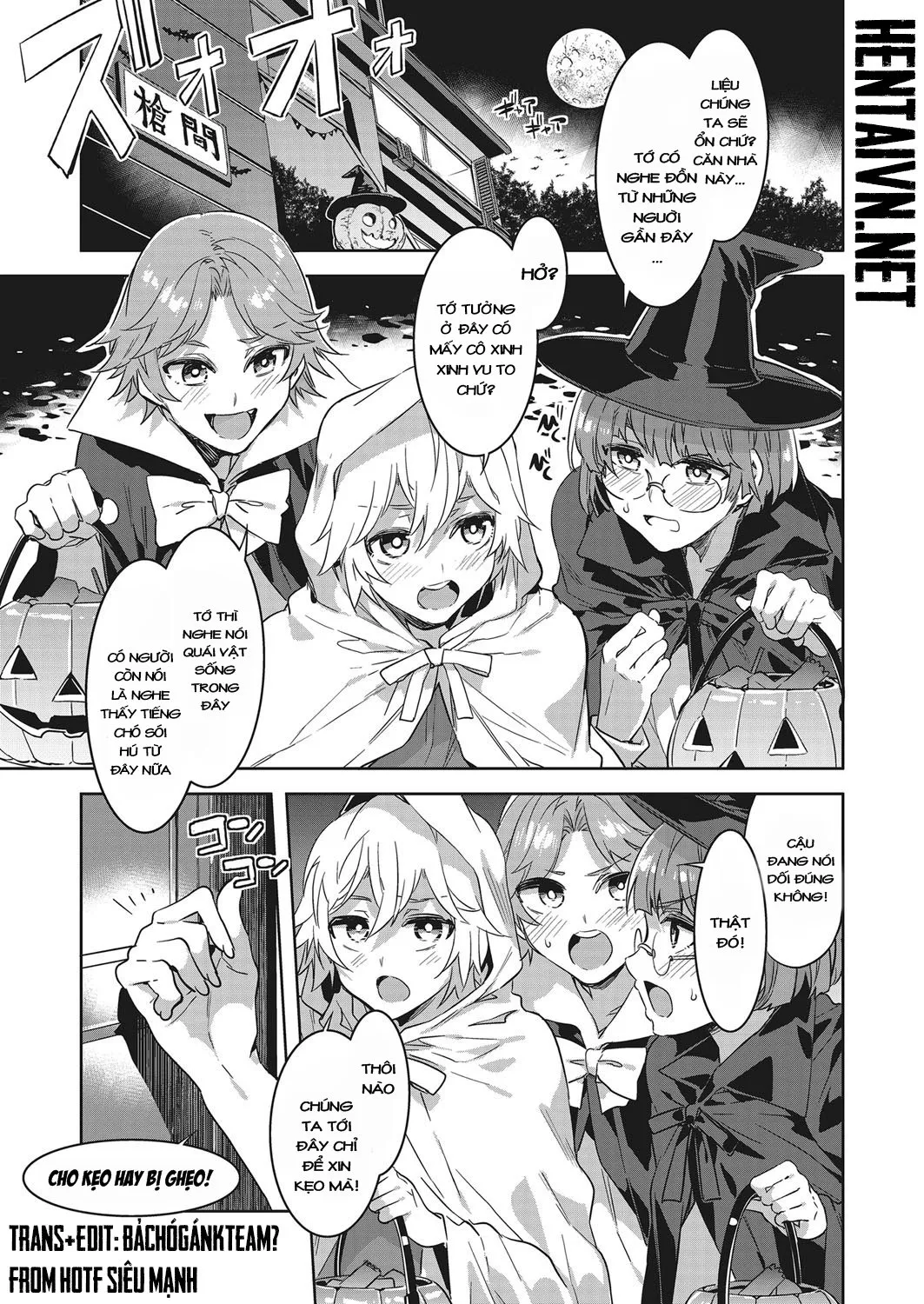 HentaiVN.net - Ảnh 3 - Halloween và đêm nhớ đời [Souma Ikka no Halloween, 槍間一家のハロウィン] - Oneshot cái đmm, tên lỗi đ fix kìa