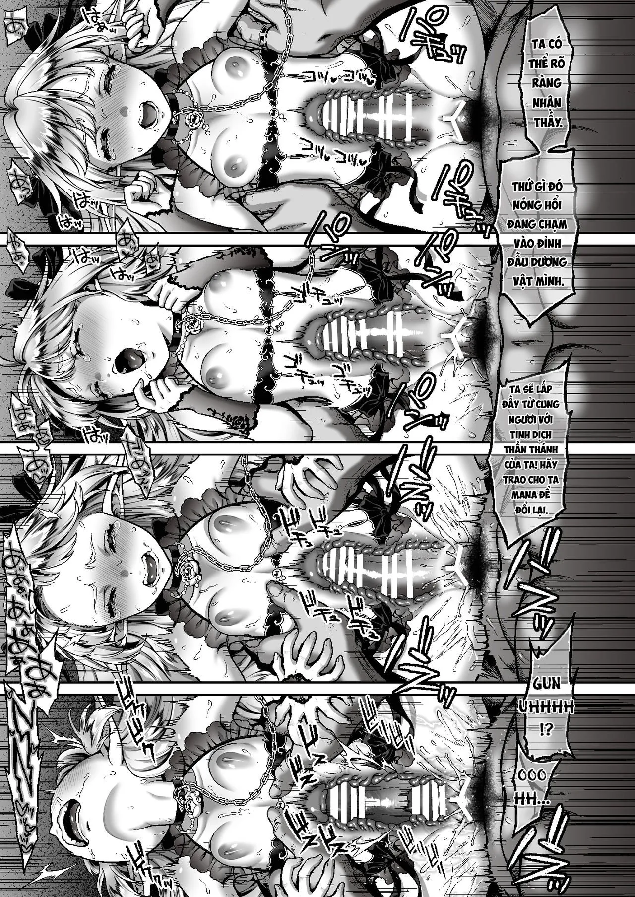HentaiVN.net - Ảnh 11 - Nàng Elf bán Hoa dưới ánh hoàng hôn [Tasogare no Shou Elf 6] - Chap 6