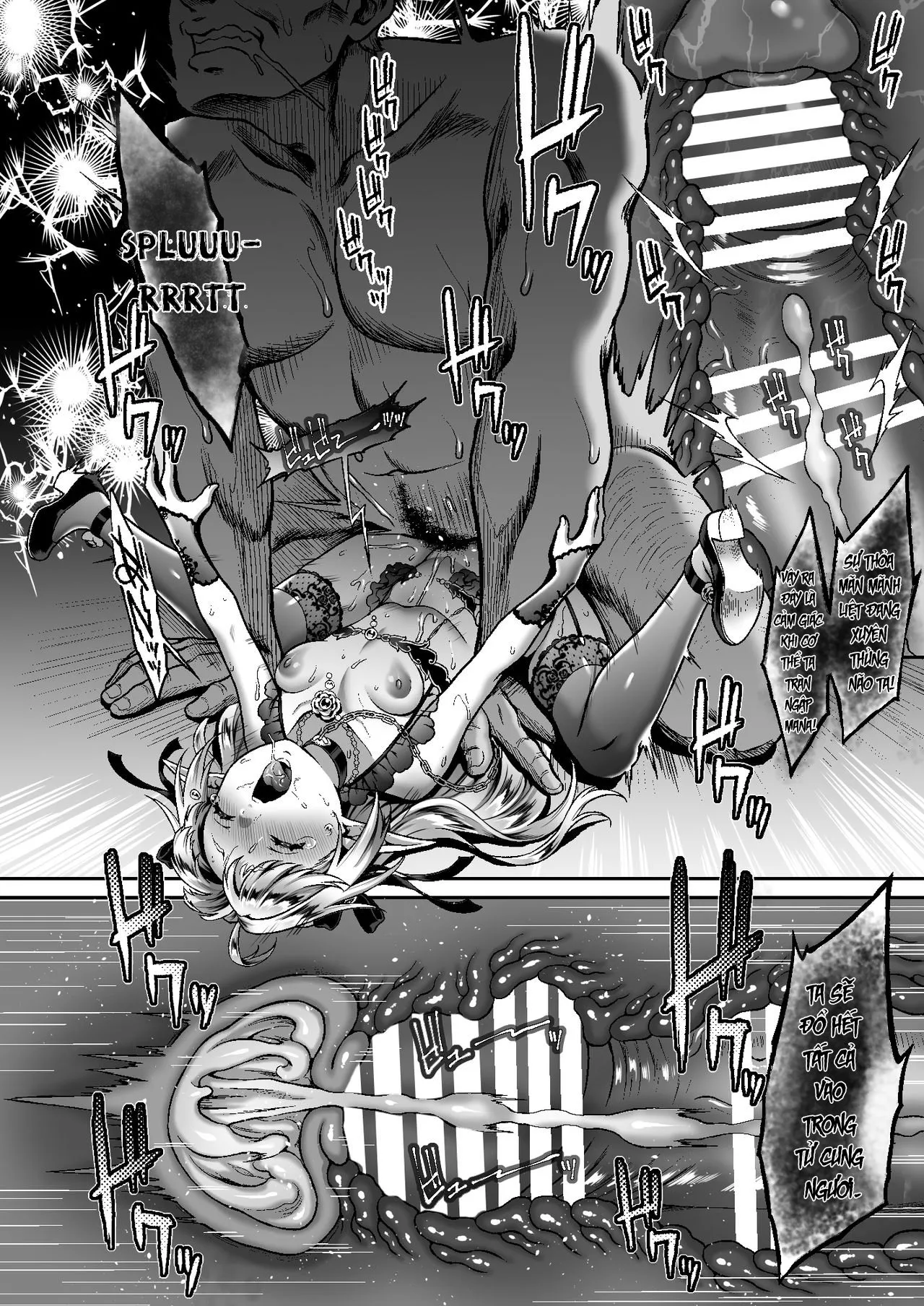 HentaiVN.net - Ảnh 12 - Nàng Elf bán Hoa dưới ánh hoàng hôn [Tasogare no Shou Elf 6] - Chap 6