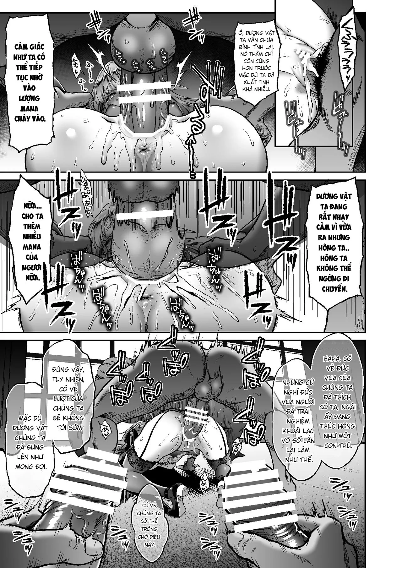 HentaiVN.net - Ảnh 13 - Nàng Elf bán Hoa dưới ánh hoàng hôn [Tasogare no Shou Elf 6] - Chap 6