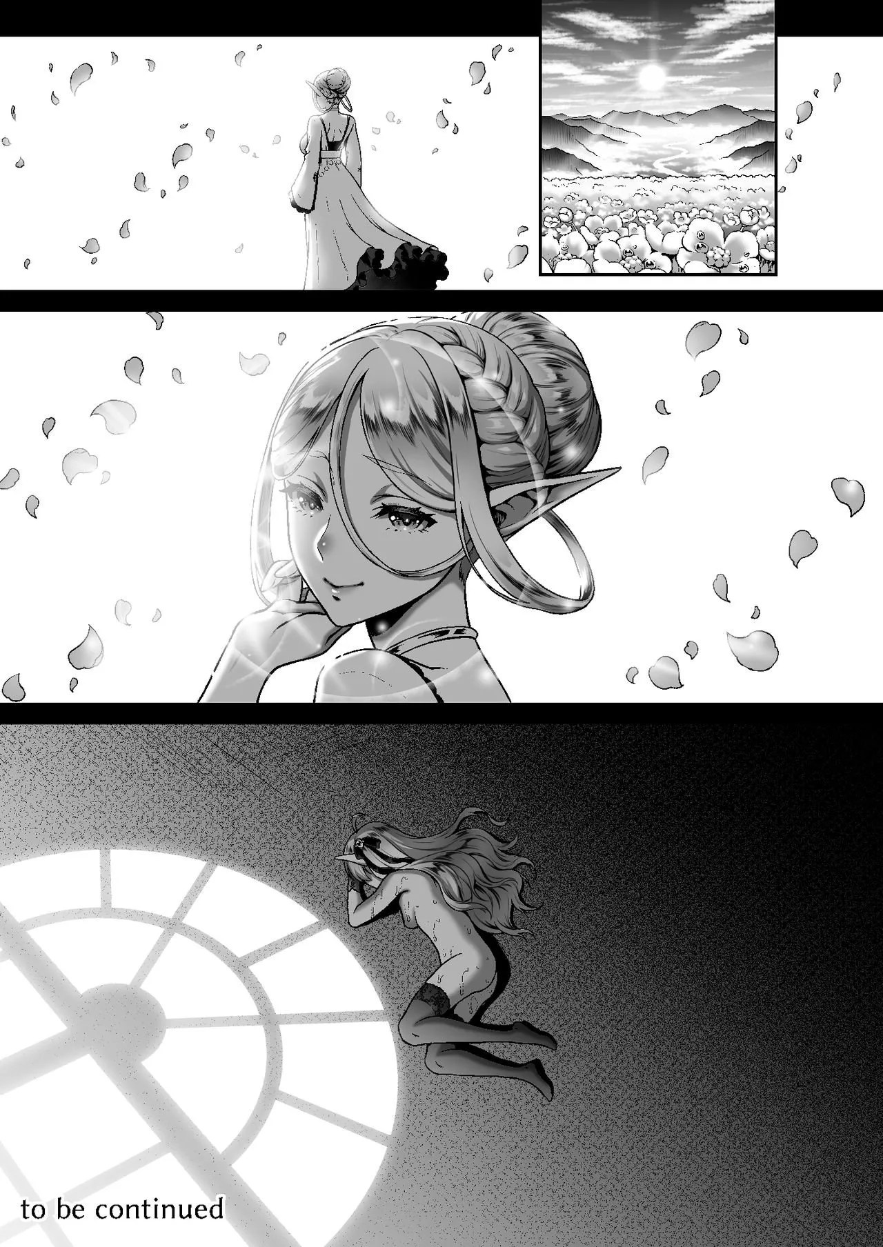 HentaiVN.net - Ảnh 24 - Nàng Elf bán Hoa dưới ánh hoàng hôn [Tasogare no Shou Elf 6] - Chap 6