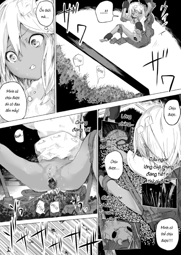 HentaiVN.net - Ảnh 7 - Shoujo o Hitasura Mushi Seme ni Suru Hanashi [少女をひたすら虫責めにする話] - Nhân văn khóc gào.