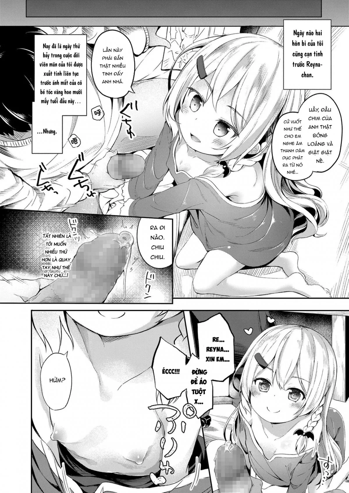 HentaiVN.net - Ảnh 10 - Tuần lễ với thiên thần ngoại quốc [Oufuu Yousei Shuukan] - Oneshot