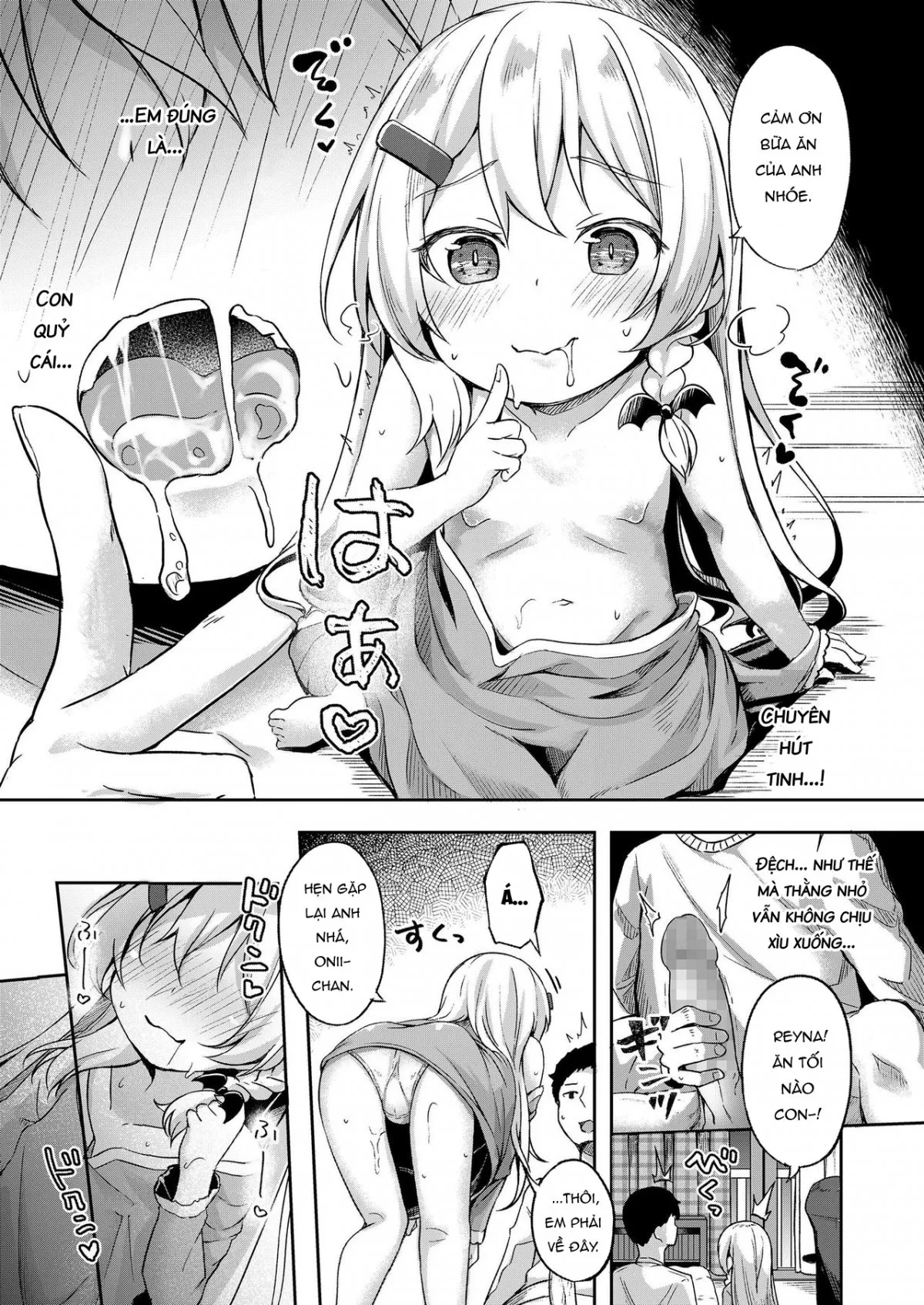 HentaiVN.net - Ảnh 14 - Tuần lễ với thiên thần ngoại quốc [Oufuu Yousei Shuukan] - Oneshot