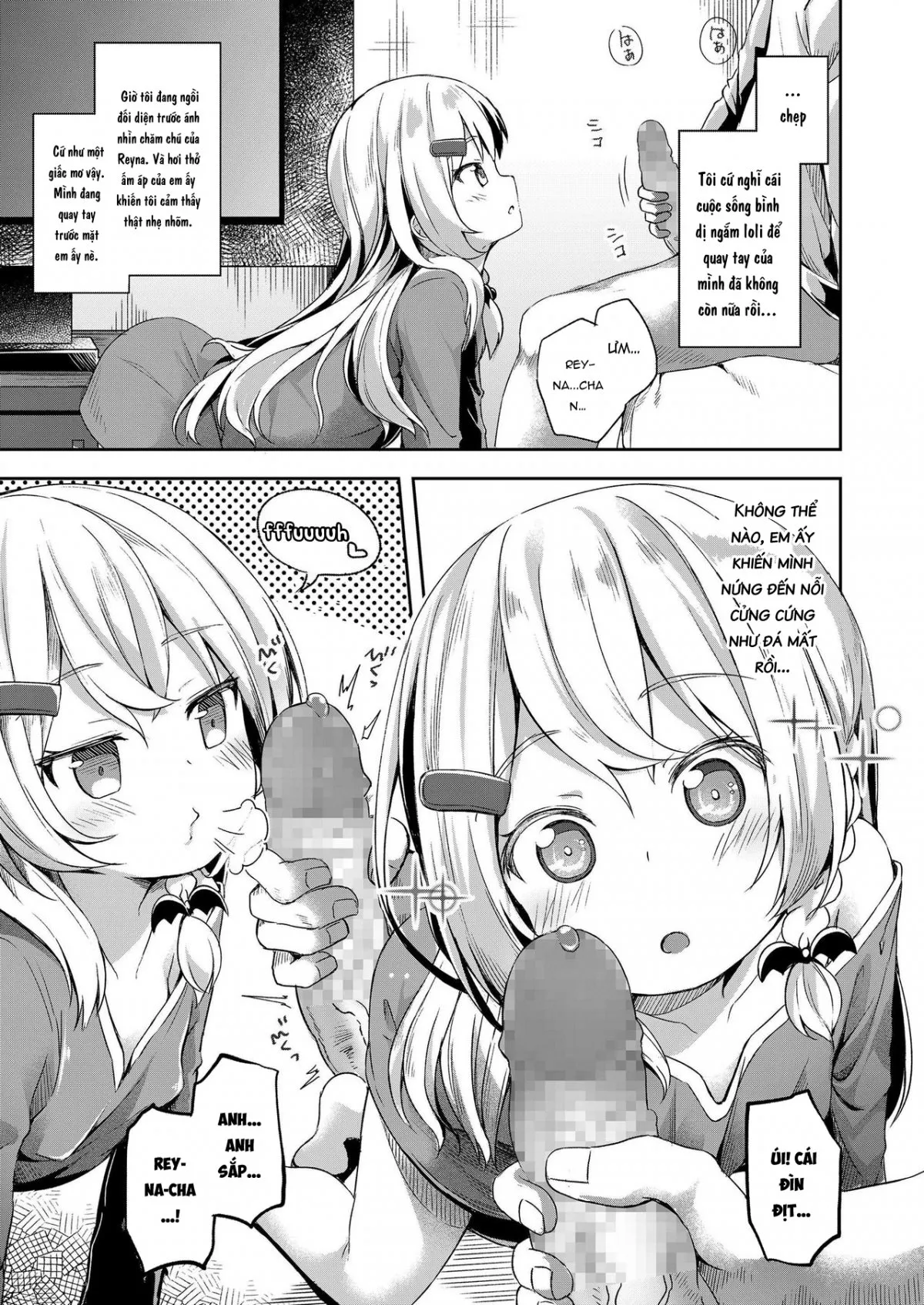 HentaiVN.net - Ảnh 4 - Tuần lễ với thiên thần ngoại quốc [Oufuu Yousei Shuukan] - Oneshot