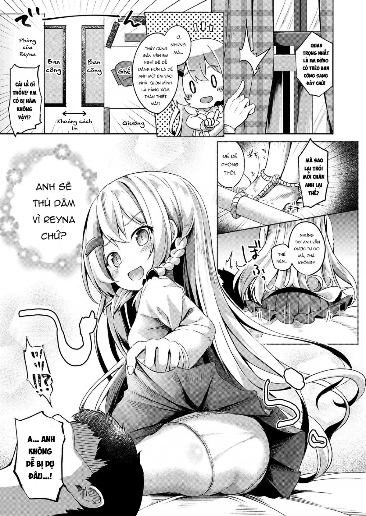 HentaiVN.net - Ảnh 6 - Tuần lễ với thiên thần ngoại quốc [Oufuu Yousei Shuukan] - Oneshot