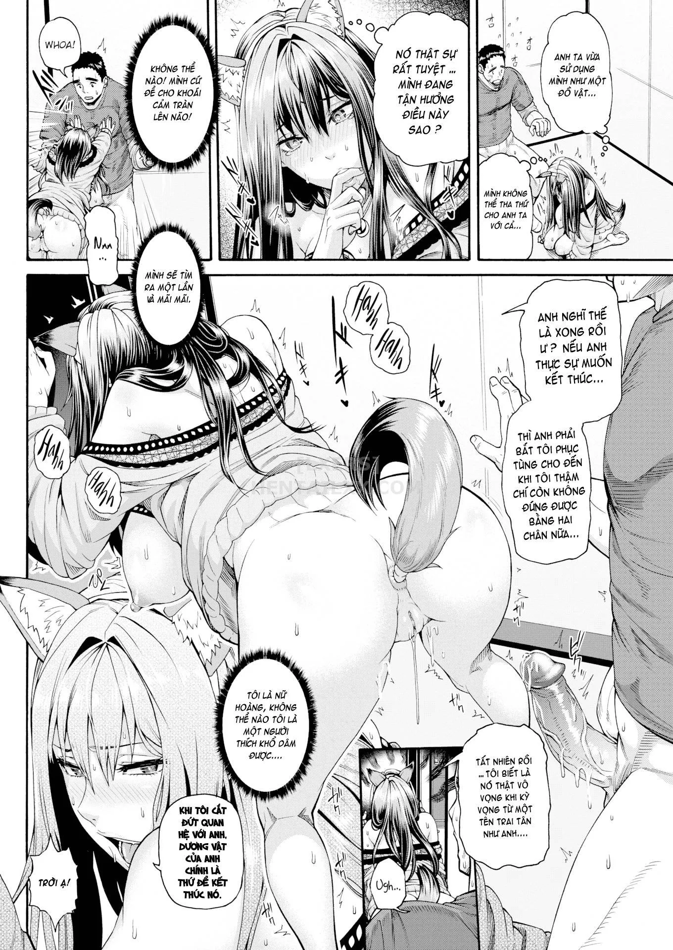 HentaiVN.net - Ảnh 13 - MESUhame IKIzome - Chap 4
