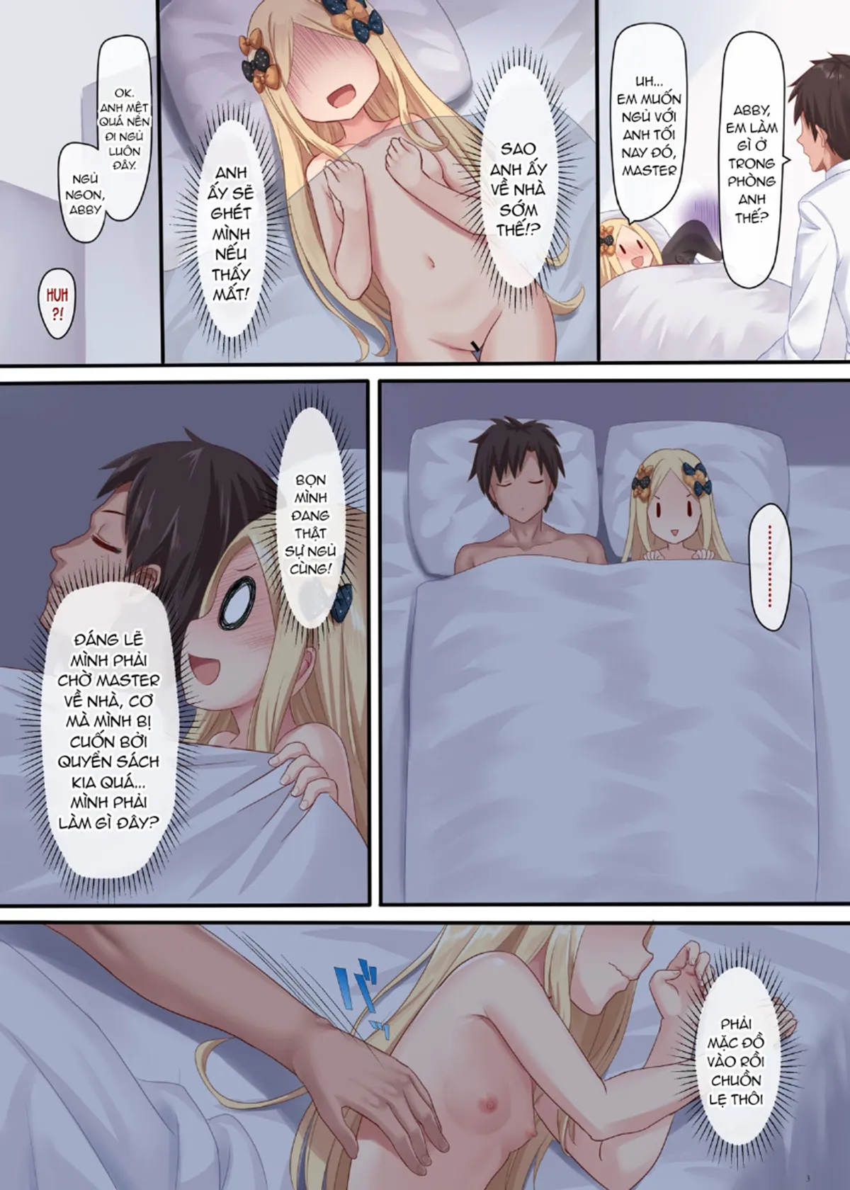 HentaiVN.net - Ảnh 3 - Atama no Naka wa H na Mousou Ikenai Ko Abby-chan - Oneshot