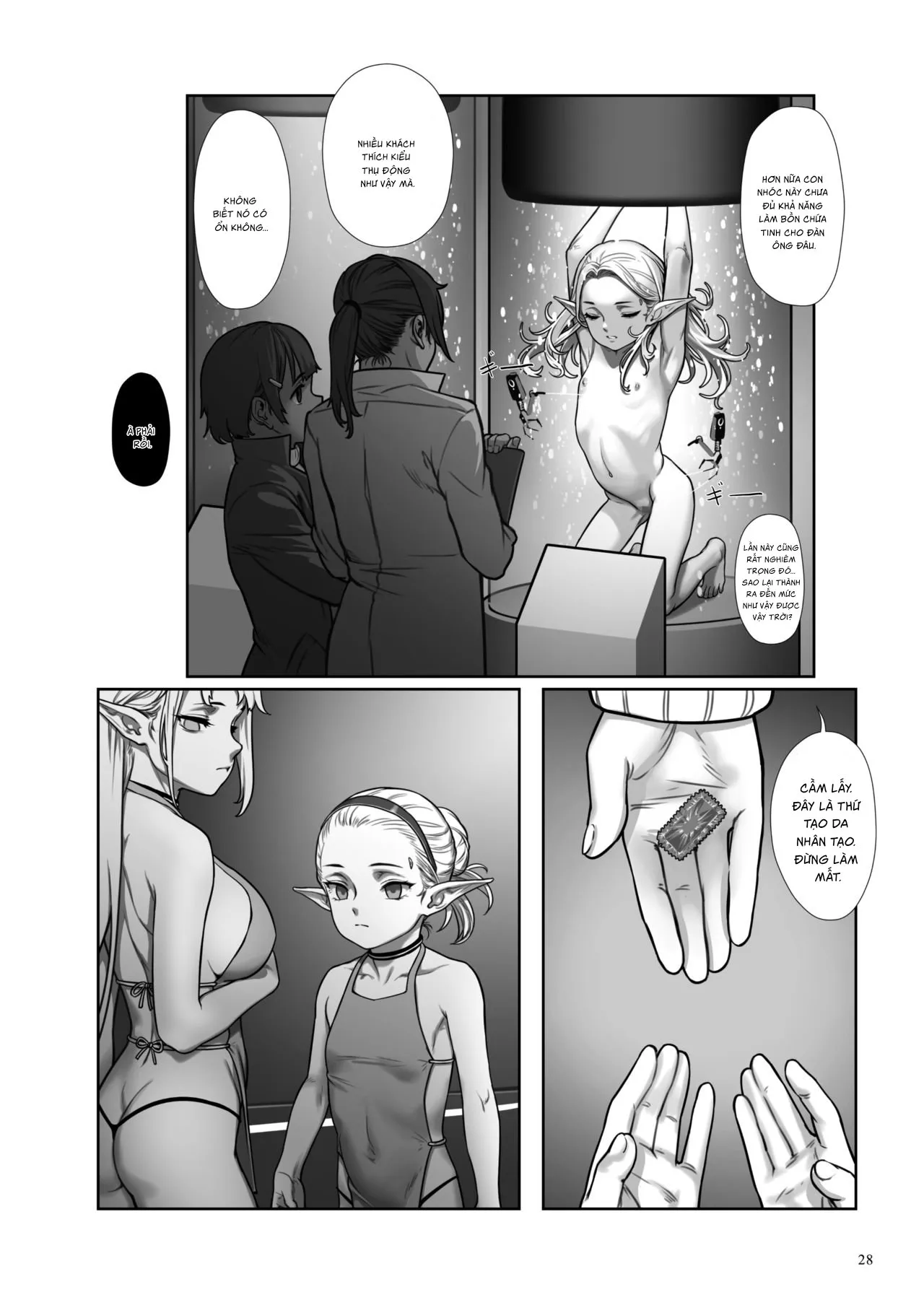 HentaiVN.net - Ảnh 23 - Ẩn Sâu Trong Rừng [Mori no Naka no Aru Koto] - Oneshot