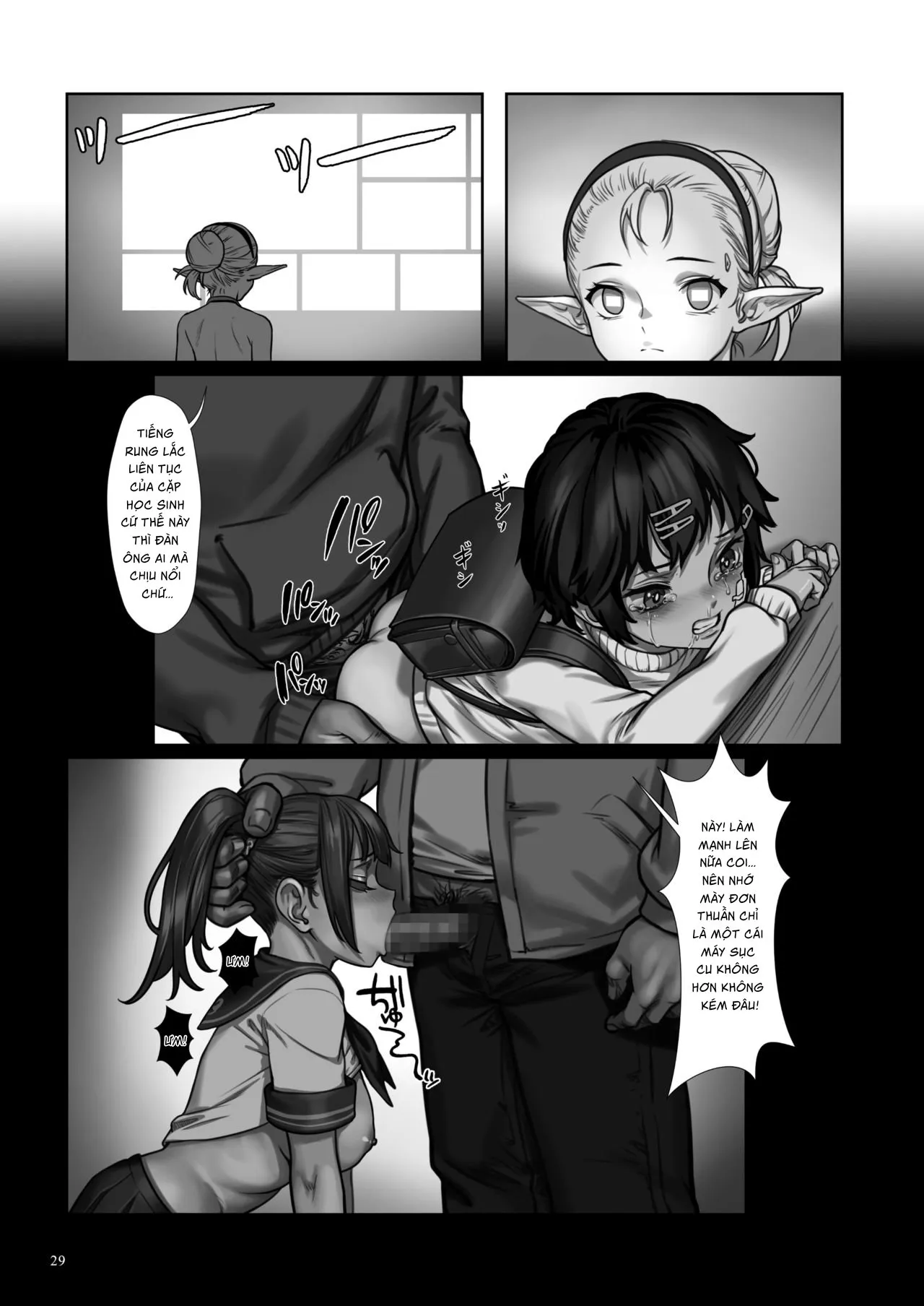 HentaiVN.net - Ảnh 24 - Ẩn Sâu Trong Rừng [Mori no Naka no Aru Koto] - Oneshot