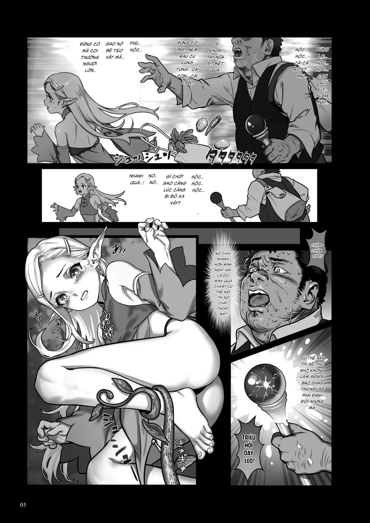 HentaiVN.net - Ảnh 6 - Ẩn Sâu Trong Rừng [Mori no Naka no Aru Koto] - Oneshot