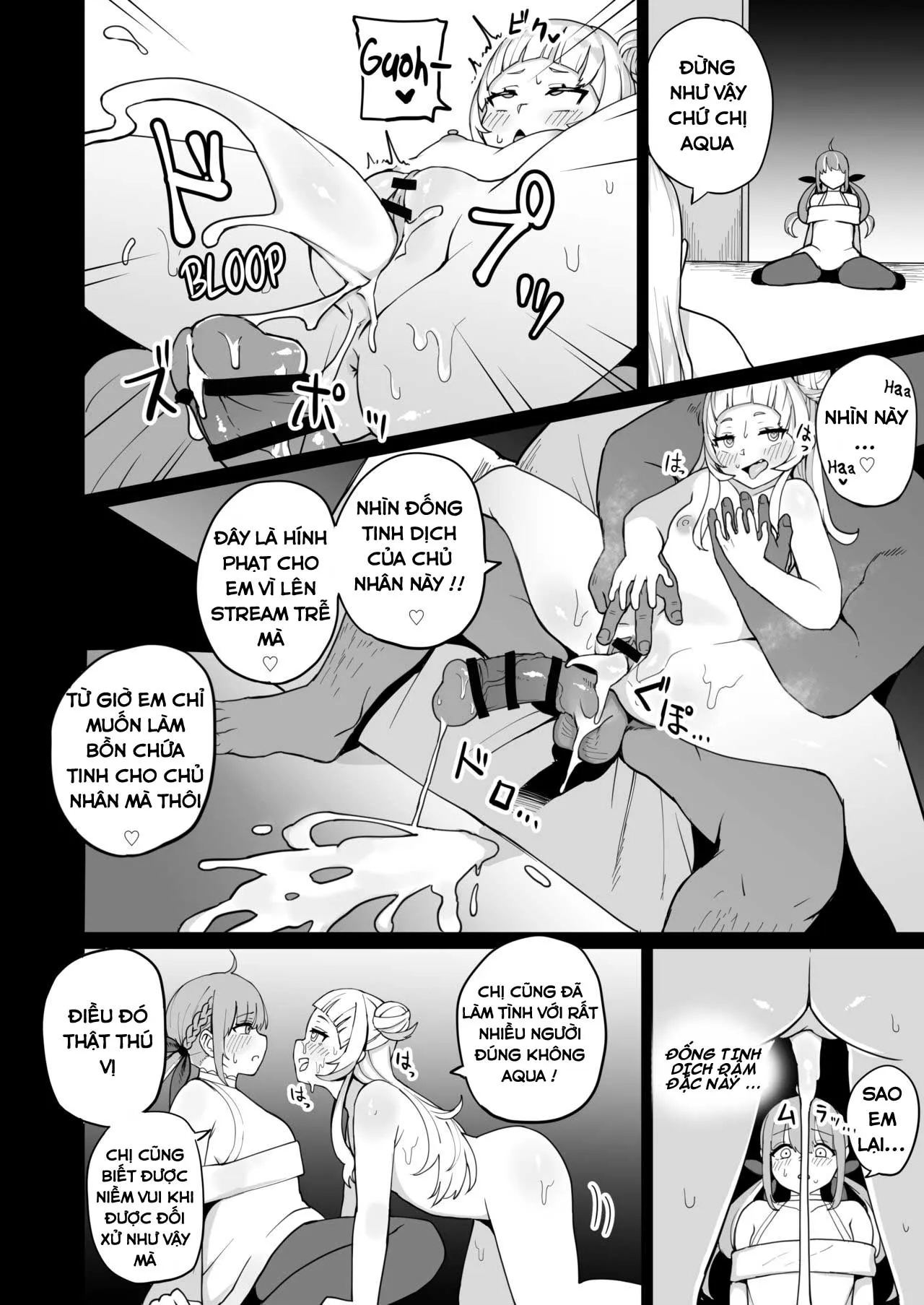 HentaiVN.net - Ảnh 19 - Aqua-Chan Wa Douki No Tame Nara [Aqua-Chan, For Her Friend's Sake] - Oneshot