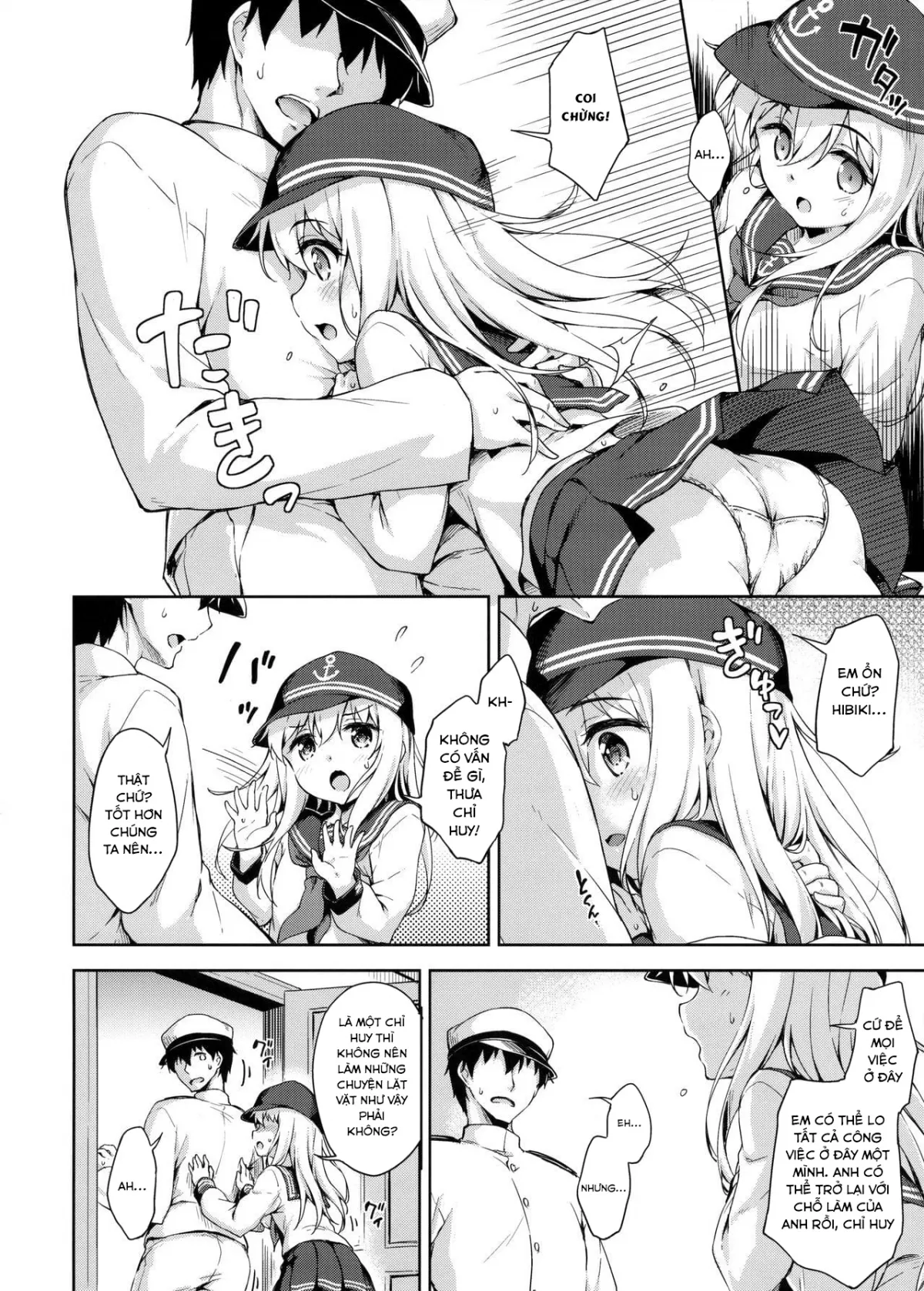 HentaiVN.net - Ảnh 4 - Hibiki's Real Reason? [Hibiki no Honne?; Lý do thật sự của Hibiki] - Oneshot