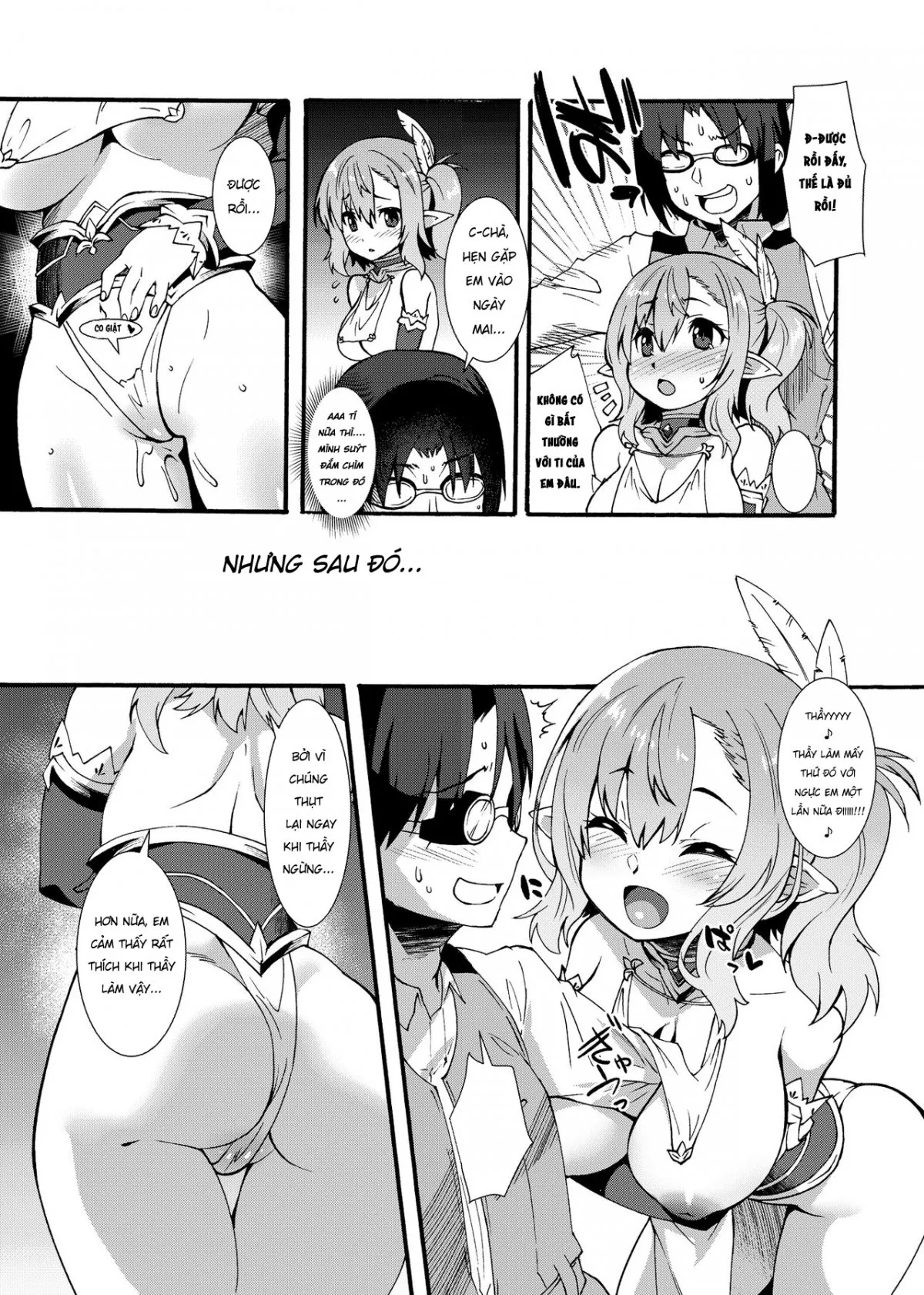 HentaiVN.net - Ảnh 11 - Sukebe Elf Tanbouki - Bé elf ngọt nước