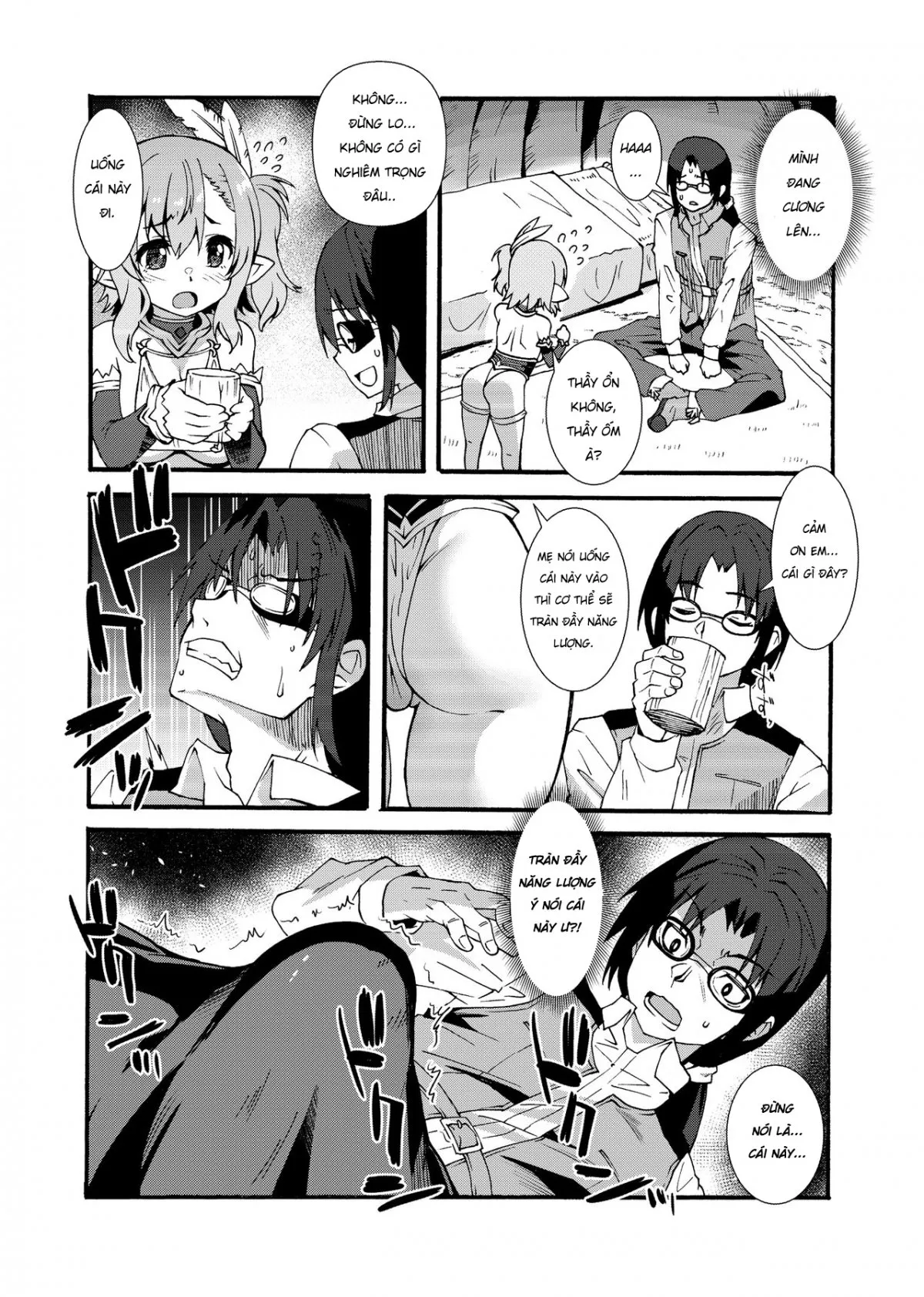 HentaiVN.net - Ảnh 14 - Sukebe Elf Tanbouki - Bé elf ngọt nước