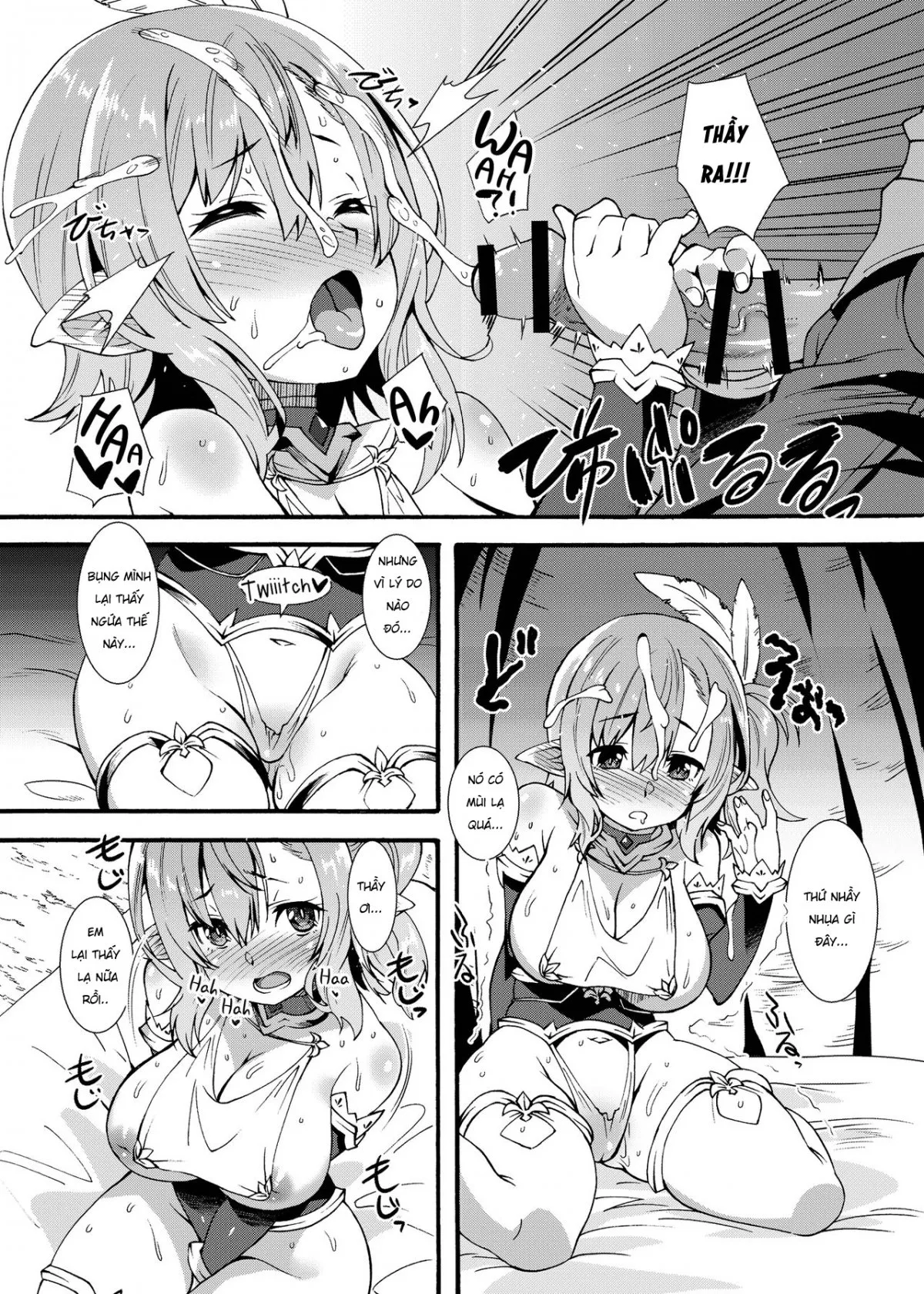 HentaiVN.net - Ảnh 16 - Sukebe Elf Tanbouki - Bé elf ngọt nước
