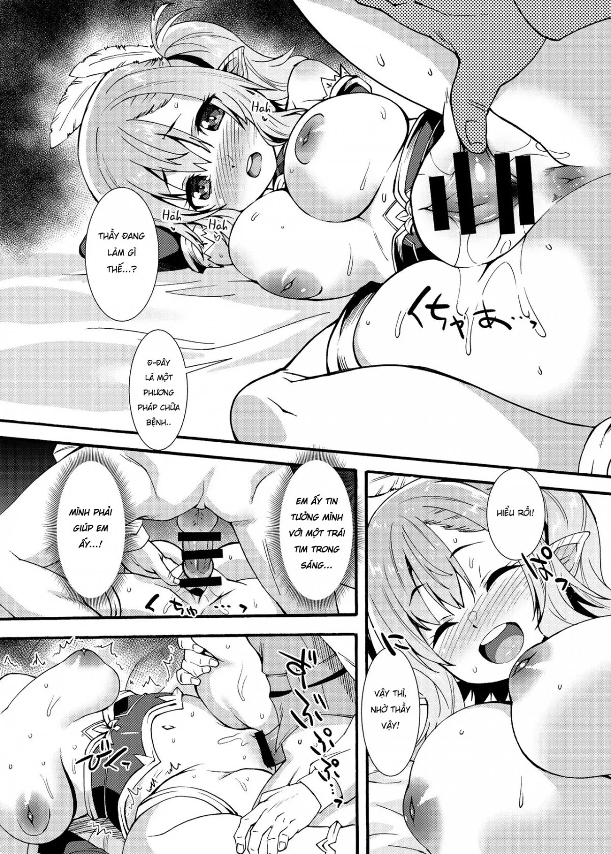 HentaiVN.net - Ảnh 17 - Sukebe Elf Tanbouki - Bé elf ngọt nước