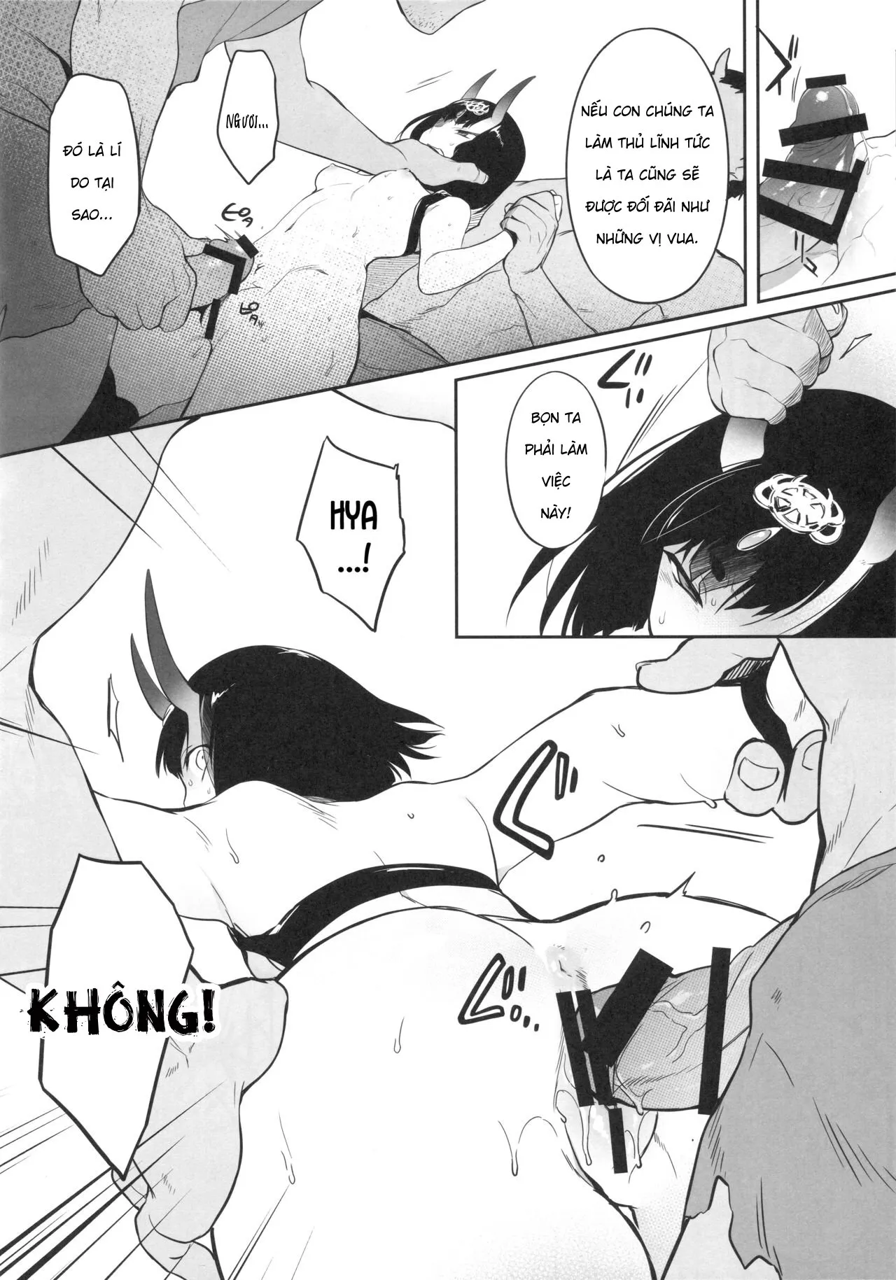 HentaiVN.net - Ảnh 8 - Độc dược của loài quỷ (Fate/grand order) [Kidoku no Shuki ; 鬼毒の酒気] - Oneshot