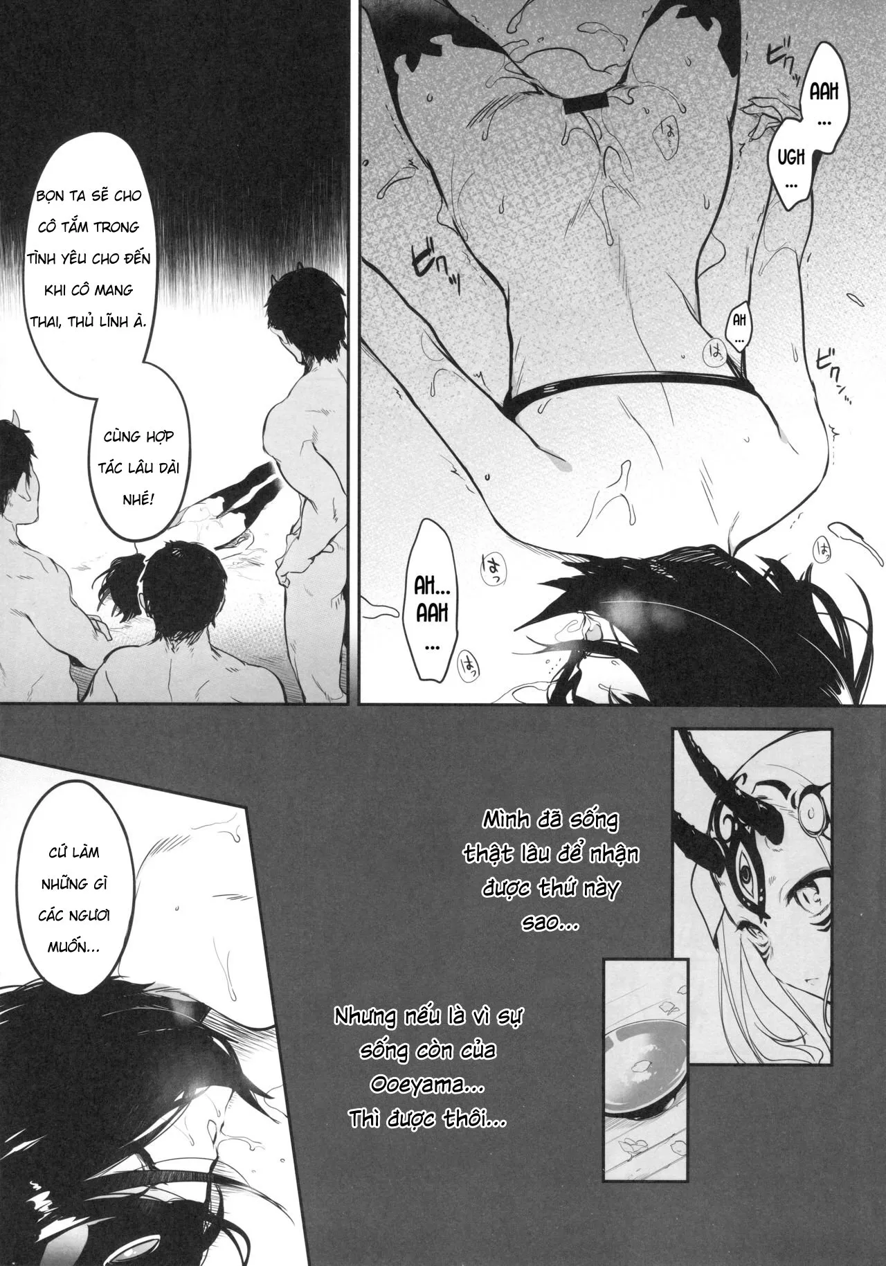 HentaiVN.net - Ảnh 16 - Độc dược của loài quỷ (Fate/grand order) [Kidoku no Shuki ; 鬼毒の酒気] - Oneshot