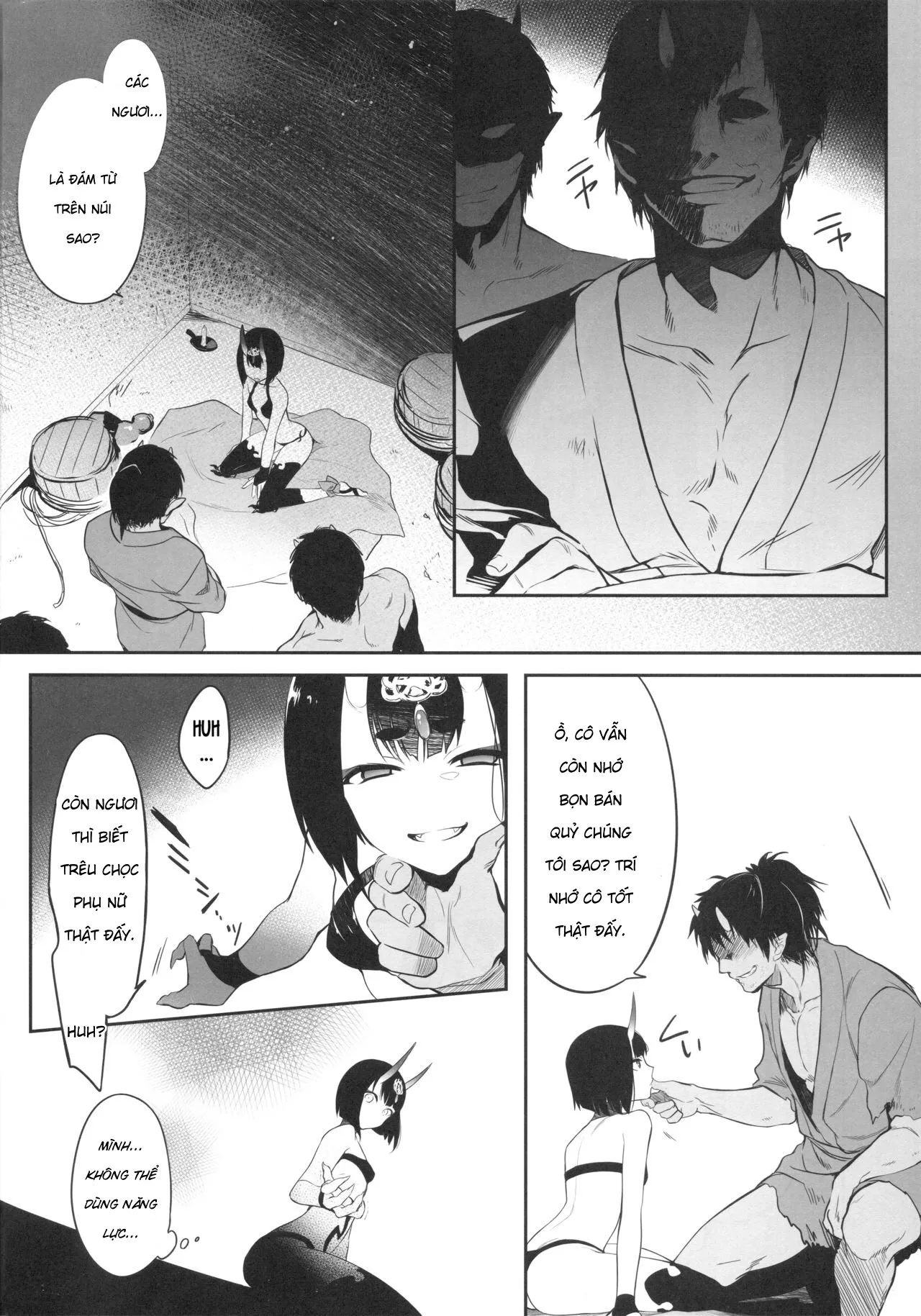 HentaiVN.net - Ảnh 3 - Độc dược của loài quỷ (Fate/grand order) [Kidoku no Shuki ; 鬼毒の酒気] - Oneshot