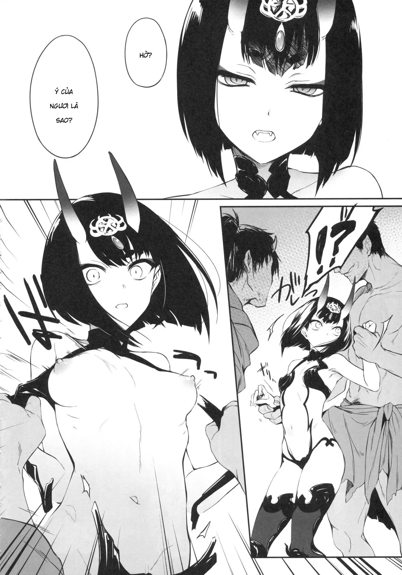 HentaiVN.net - Ảnh 4 - Độc dược của loài quỷ (Fate/grand order) [Kidoku no Shuki ; 鬼毒の酒気] - Oneshot