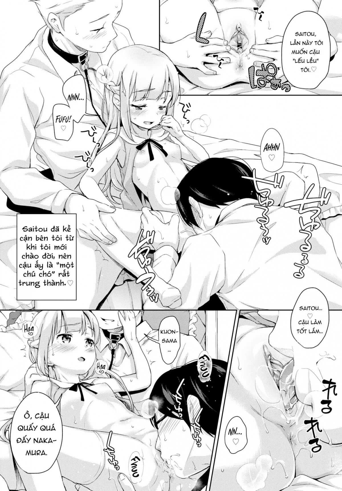 HentaiVN.net - Ảnh 6 - Cô chủ nhỏ của tôi là người tình của tôi [The young lady is a mistress] - Oneshot
