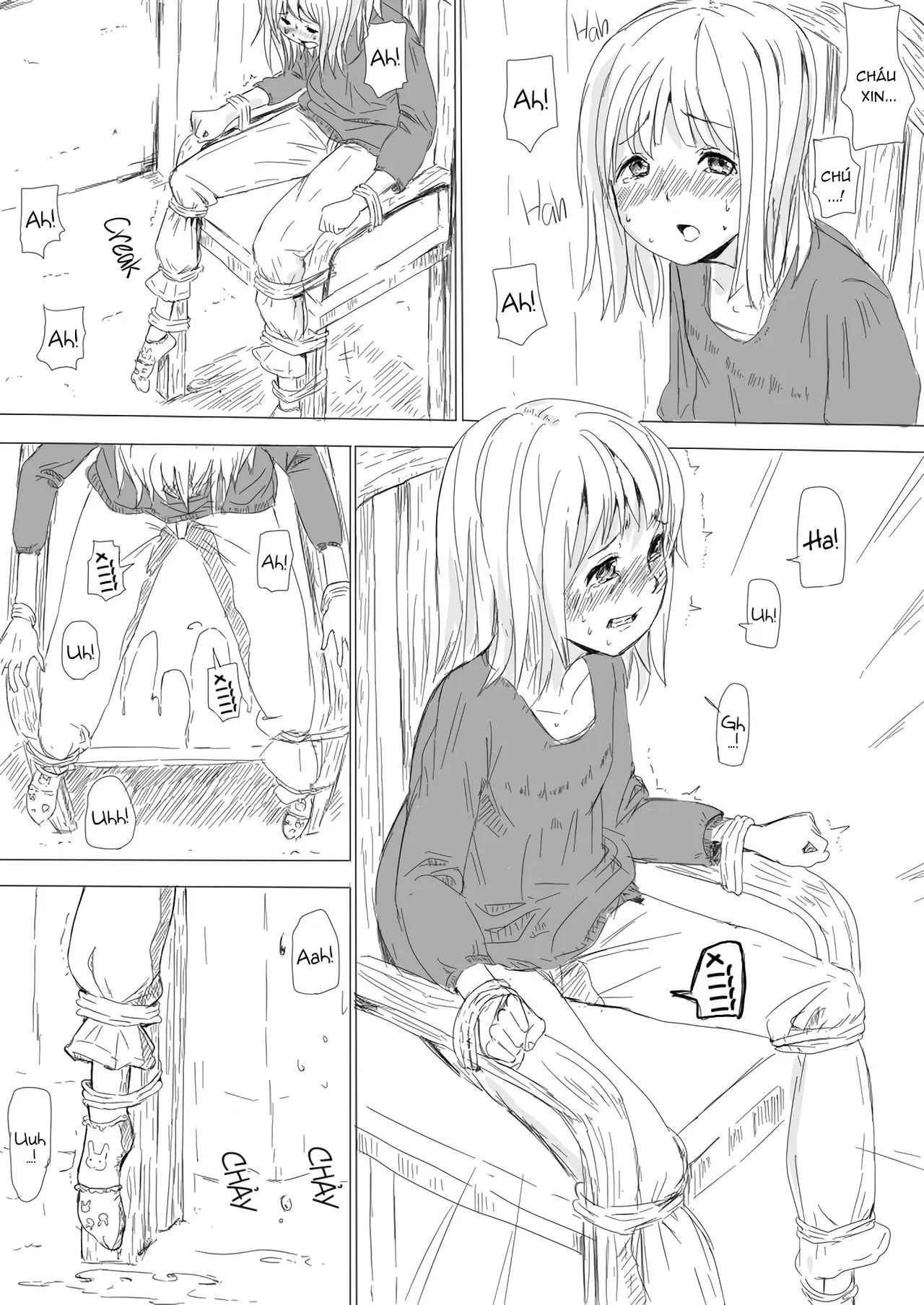 HentaiVN.net - Ảnh 3 - Loli bị bắt cóc. [Shoujo Yuukai - Kousoku] - Oneshot