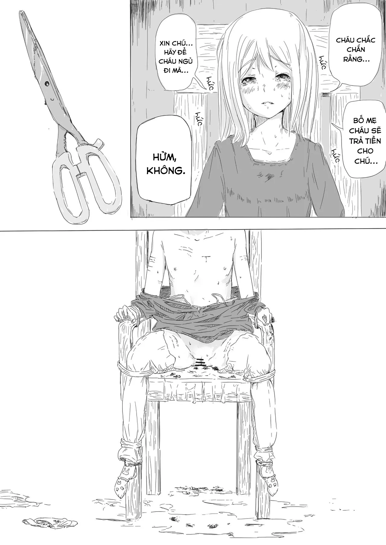 HentaiVN.net - Ảnh 5 - Loli bị bắt cóc. [Shoujo Yuukai - Kousoku] - Oneshot