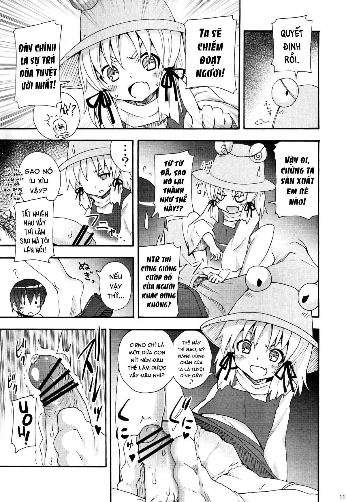 HentaiVN.net - Ảnh 11 - Crawling Up! Suwako-san [Chỗi dậy Suwako-san!!!] - Chap 9