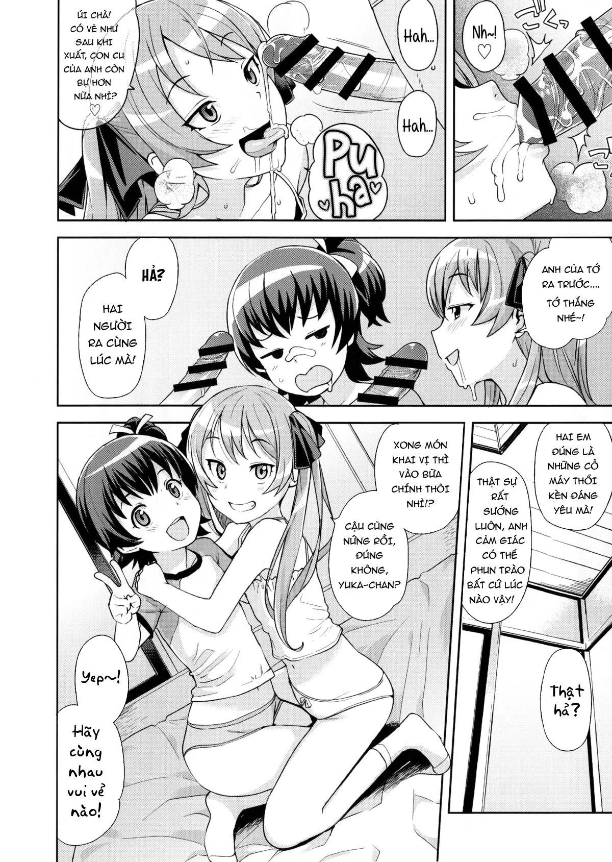 HentaiVN.net - Ảnh 10 - Đụ tập thể 2 bé loli bắn phụt phụt [LITTLE BITCH PLANET 1] - Oneshot