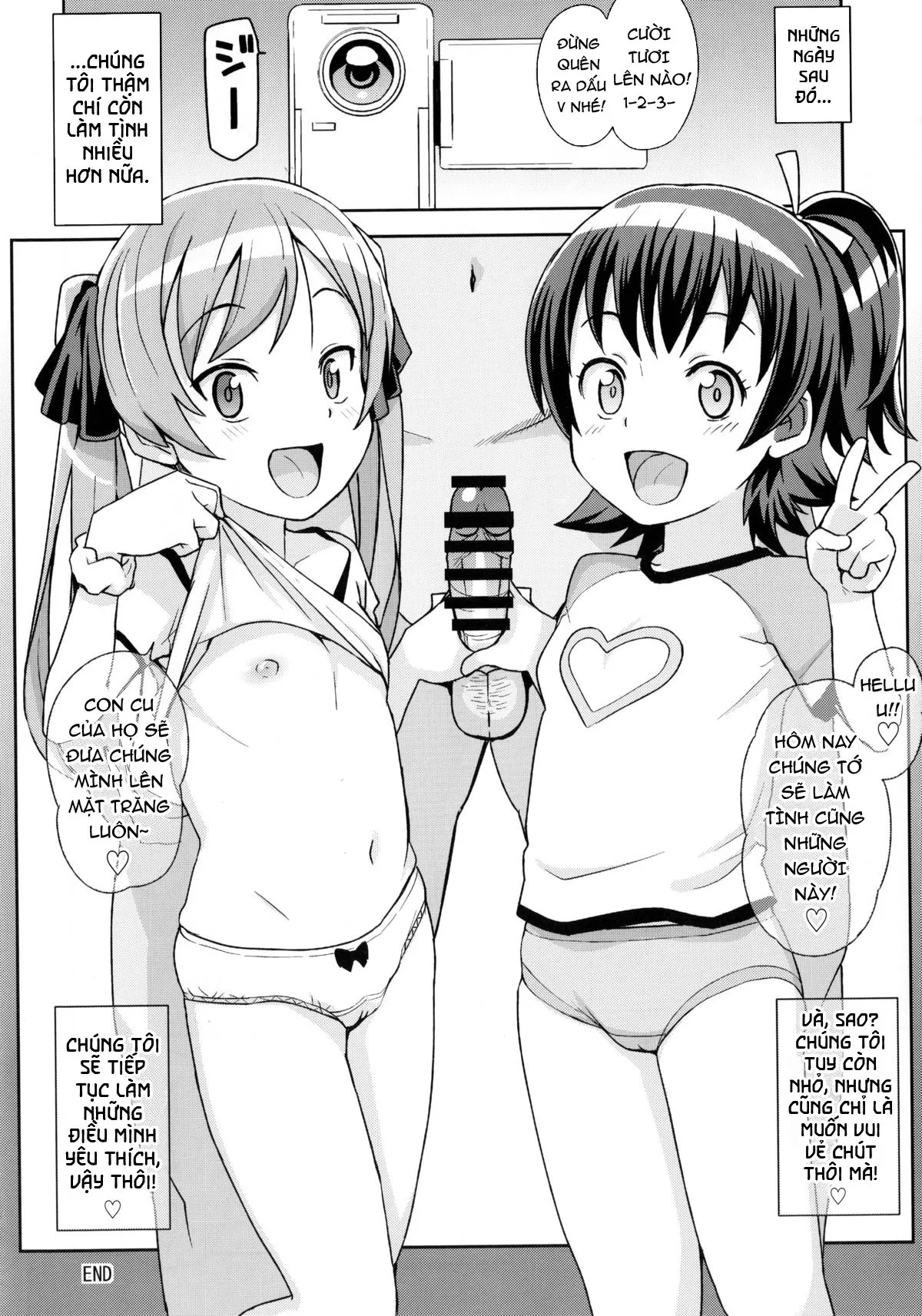 HentaiVN.net - Ảnh 23 - Đụ tập thể 2 bé loli bắn phụt phụt [LITTLE BITCH PLANET 1] - Oneshot
