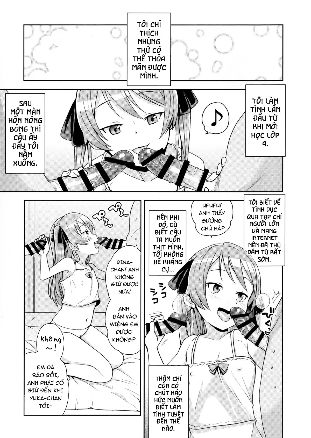 HentaiVN.net - Ảnh 5 - Đụ tập thể 2 bé loli bắn phụt phụt [LITTLE BITCH PLANET 1] - Oneshot