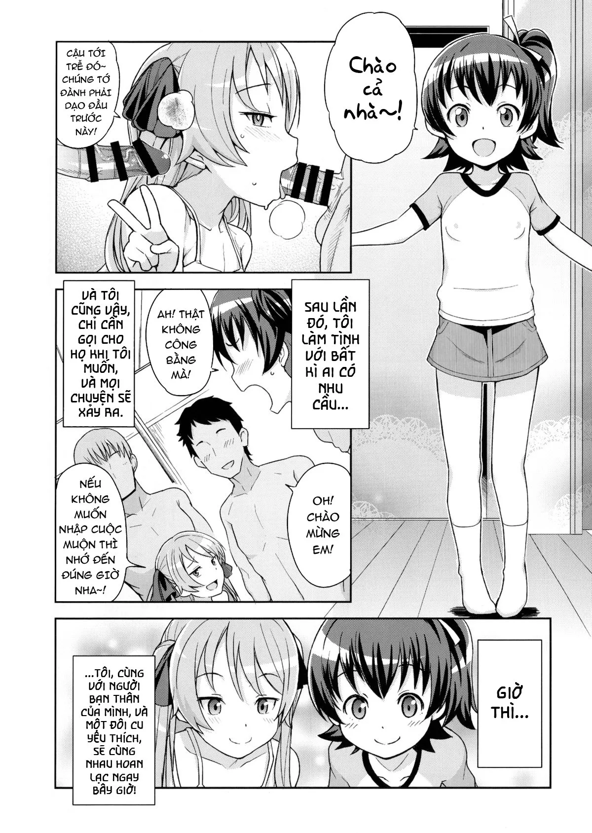 HentaiVN.net - Ảnh 6 - Đụ tập thể 2 bé loli bắn phụt phụt [LITTLE BITCH PLANET 1] - Oneshot