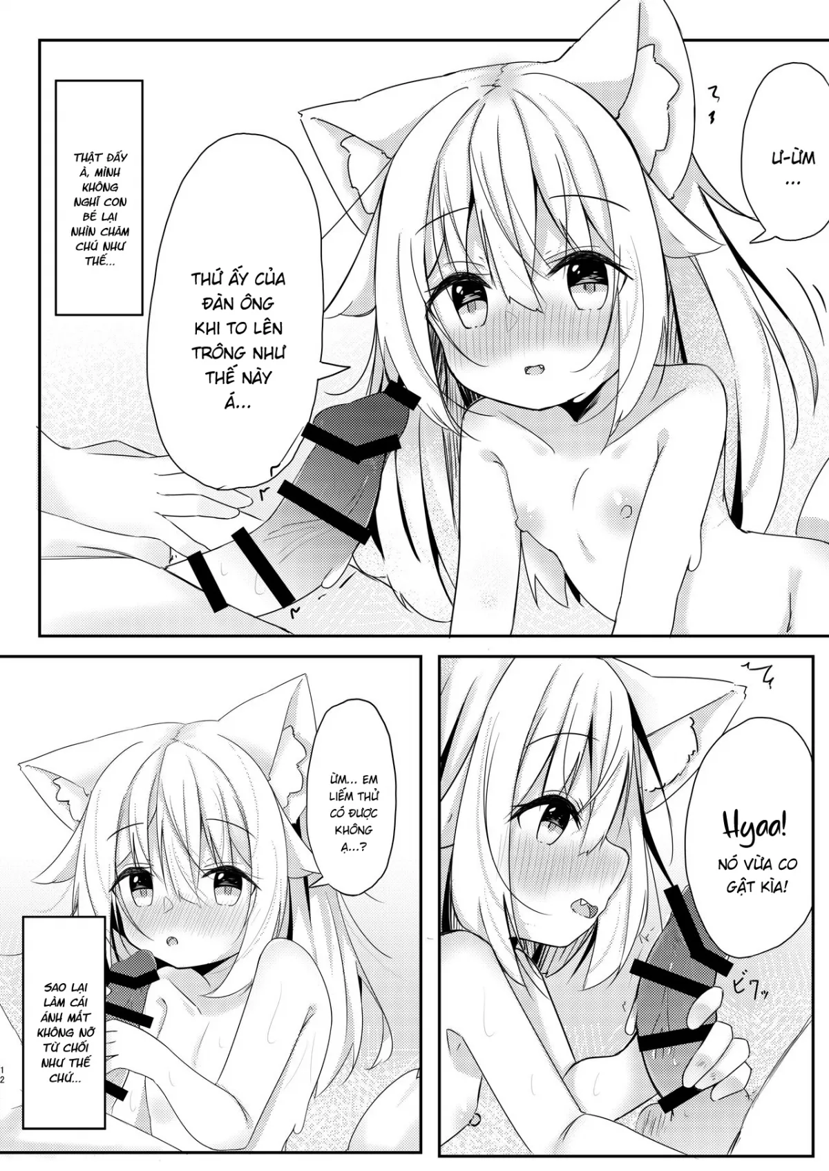 HentaiVN.net - Ảnh 9 - Bầu Bạn Cùng Bé Tai Cáo [Kemo Mimi Shoujo wa Iyashita, けもみみ少女は癒したい] - Oneshot