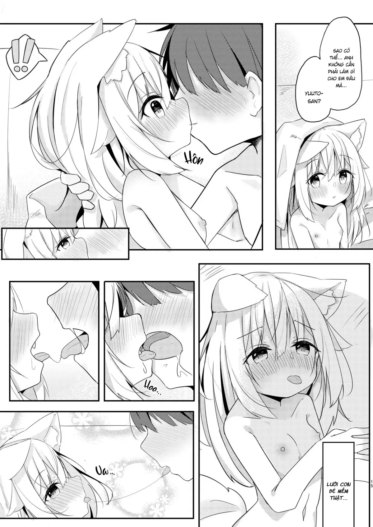 HentaiVN.net - Ảnh 11 - Bầu Bạn Cùng Bé Tai Cáo [Kemo Mimi Shoujo wa Iyashita, けもみみ少女は癒したい] - Oneshot