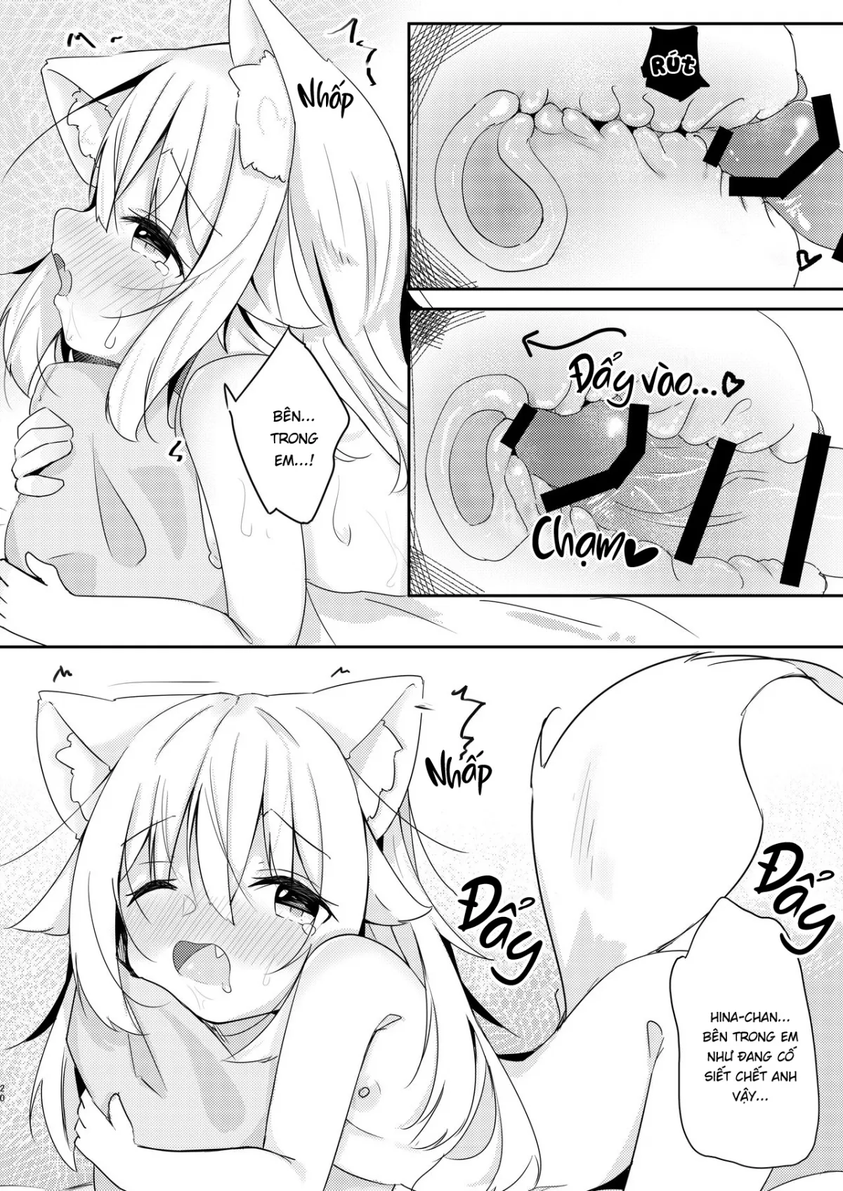 HentaiVN.net - Ảnh 15 - Bầu Bạn Cùng Bé Tai Cáo [Kemo Mimi Shoujo wa Iyashita, けもみみ少女は癒したい] - Oneshot