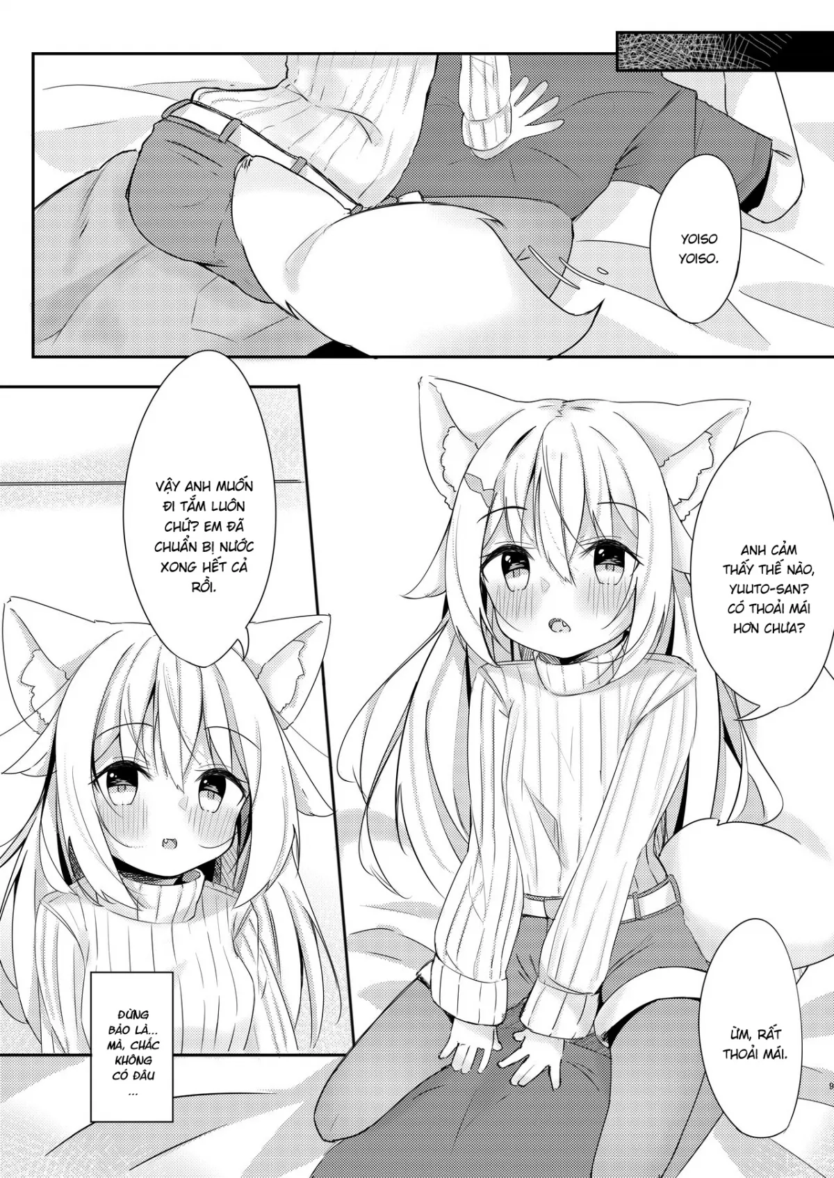 HentaiVN.net - Ảnh 7 - Bầu Bạn Cùng Bé Tai Cáo [Kemo Mimi Shoujo wa Iyashita, けもみみ少女は癒したい] - Oneshot
