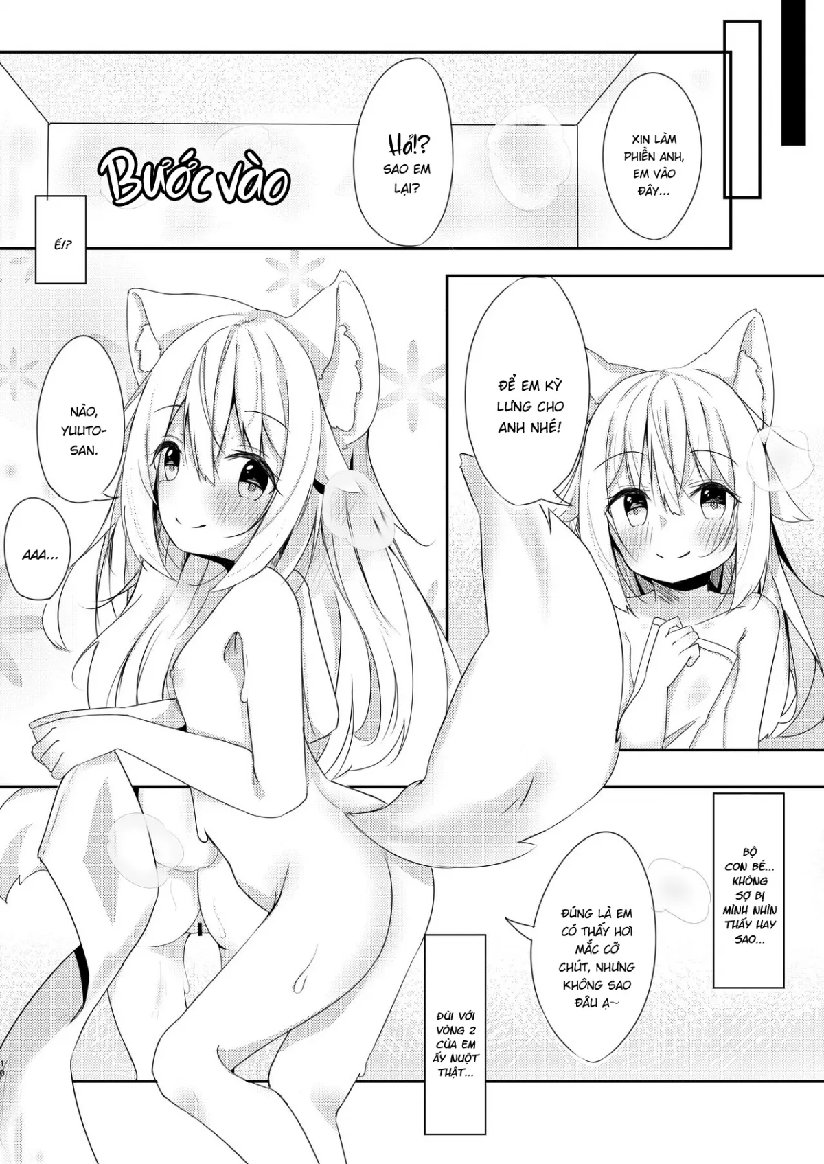 HentaiVN.net - Ảnh 8 - Bầu Bạn Cùng Bé Tai Cáo [Kemo Mimi Shoujo wa Iyashita, けもみみ少女は癒したい] - Oneshot