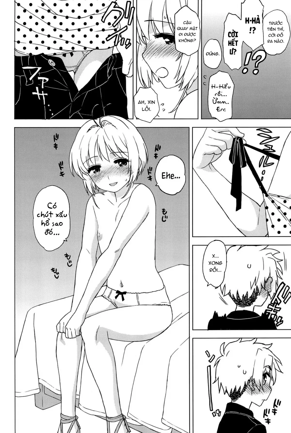 HentaiVN.net - Ảnh 6 - Dạy tớ đi! Syaoran-kun (Cardcaptor Sakura) [Teach Me! Syaoran-kun; Oshiete! Syaoran-kun; 教えて!小狼君] - Oneshot