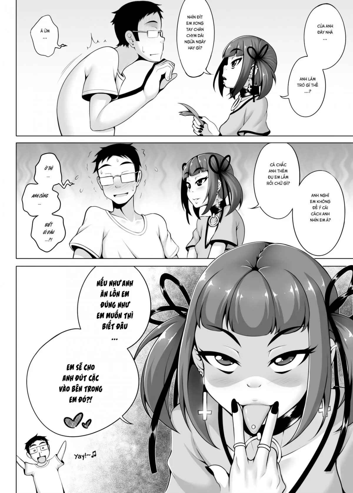 HentaiVN.net - Ảnh 6 - Em Gái Tuổi Nổi Loạn! [Rebel Girl] - Oneshot