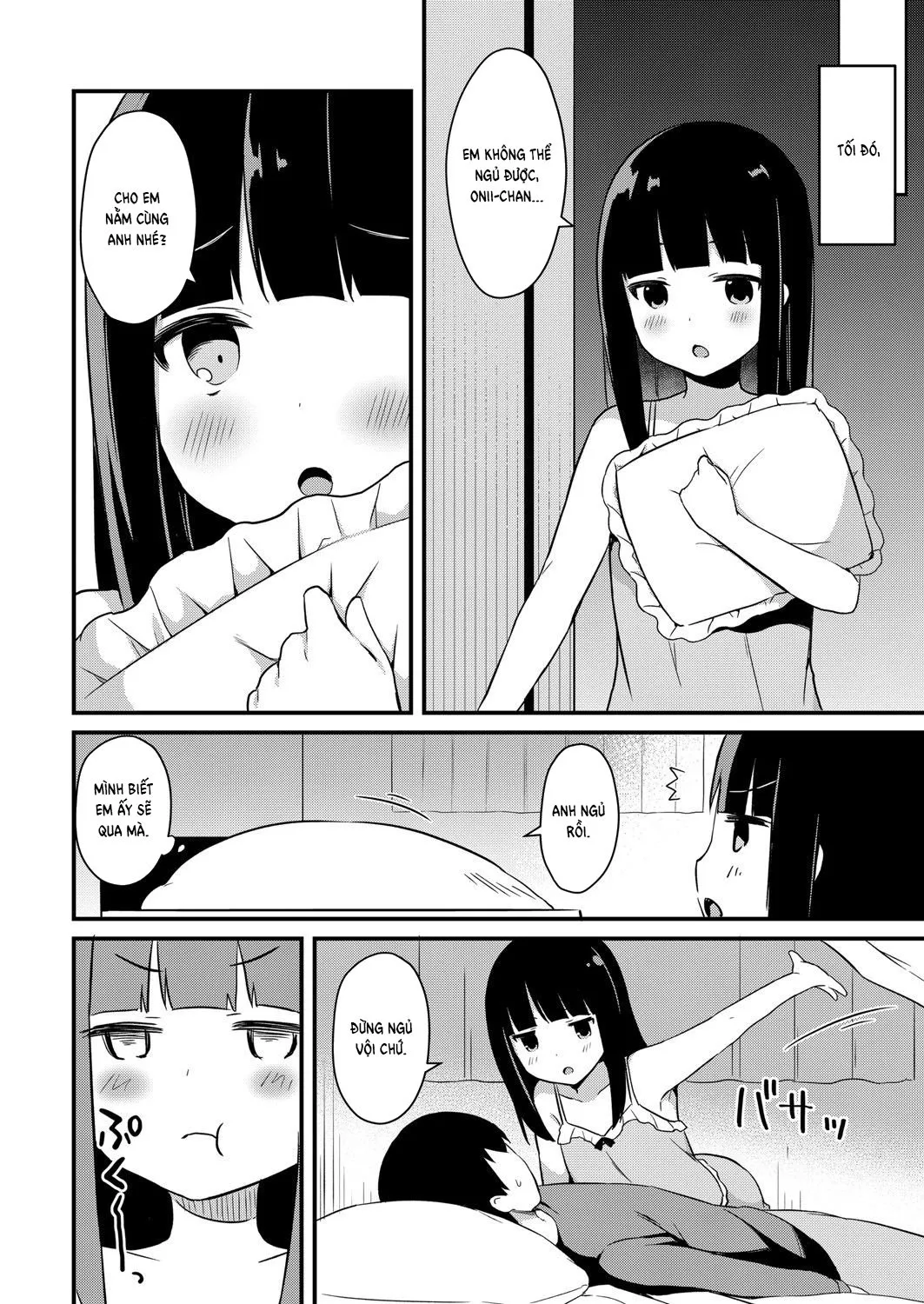 HentaiVN.net - Ảnh 6 - Little Sister Temptation #2 Staying At Onii-chan's Apartment [Yuuwaku・Imouto #2 Onii-chan chi ni Otomari] - Oneshot